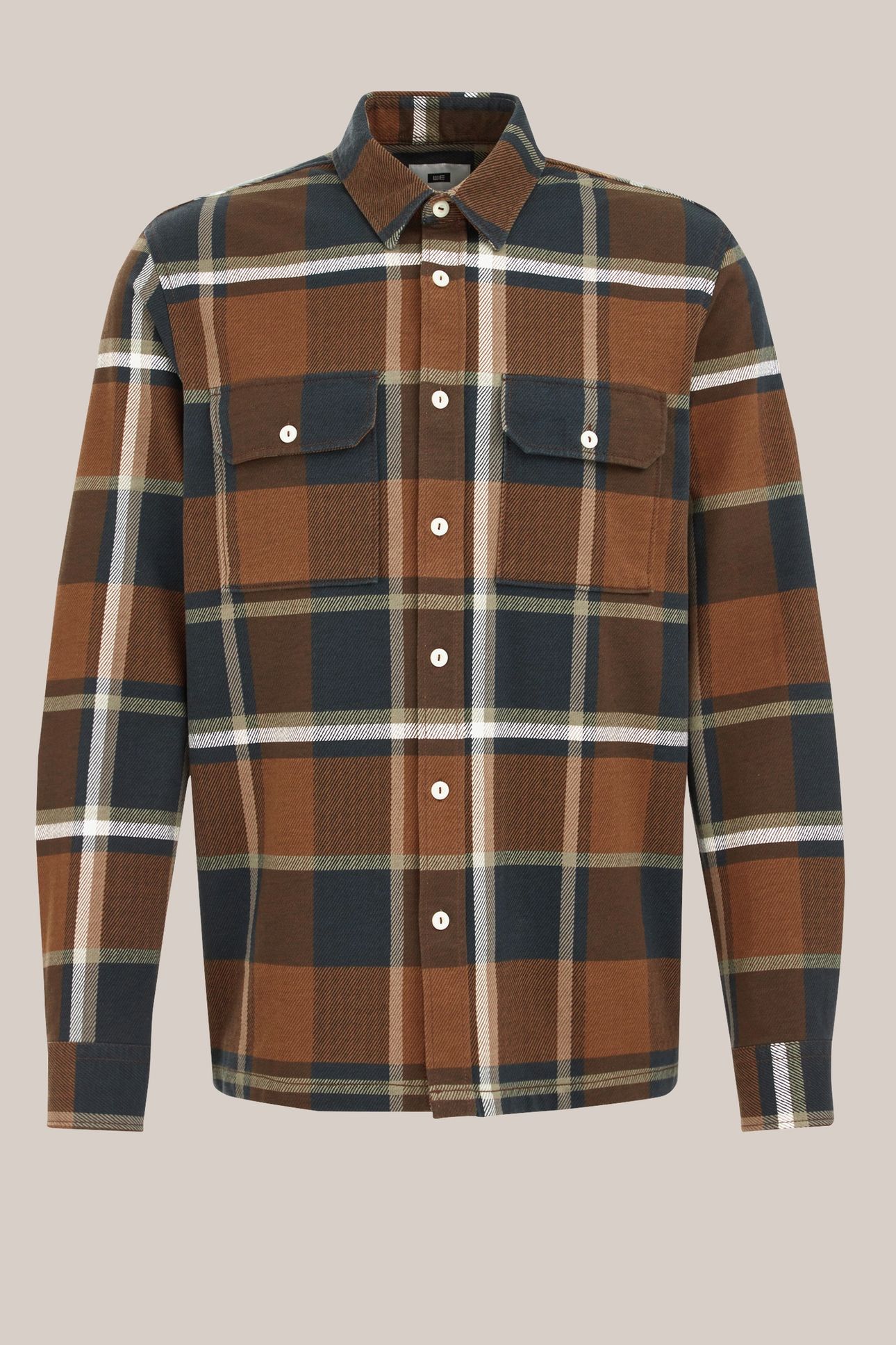 OVERSHIRT COGNAC 4