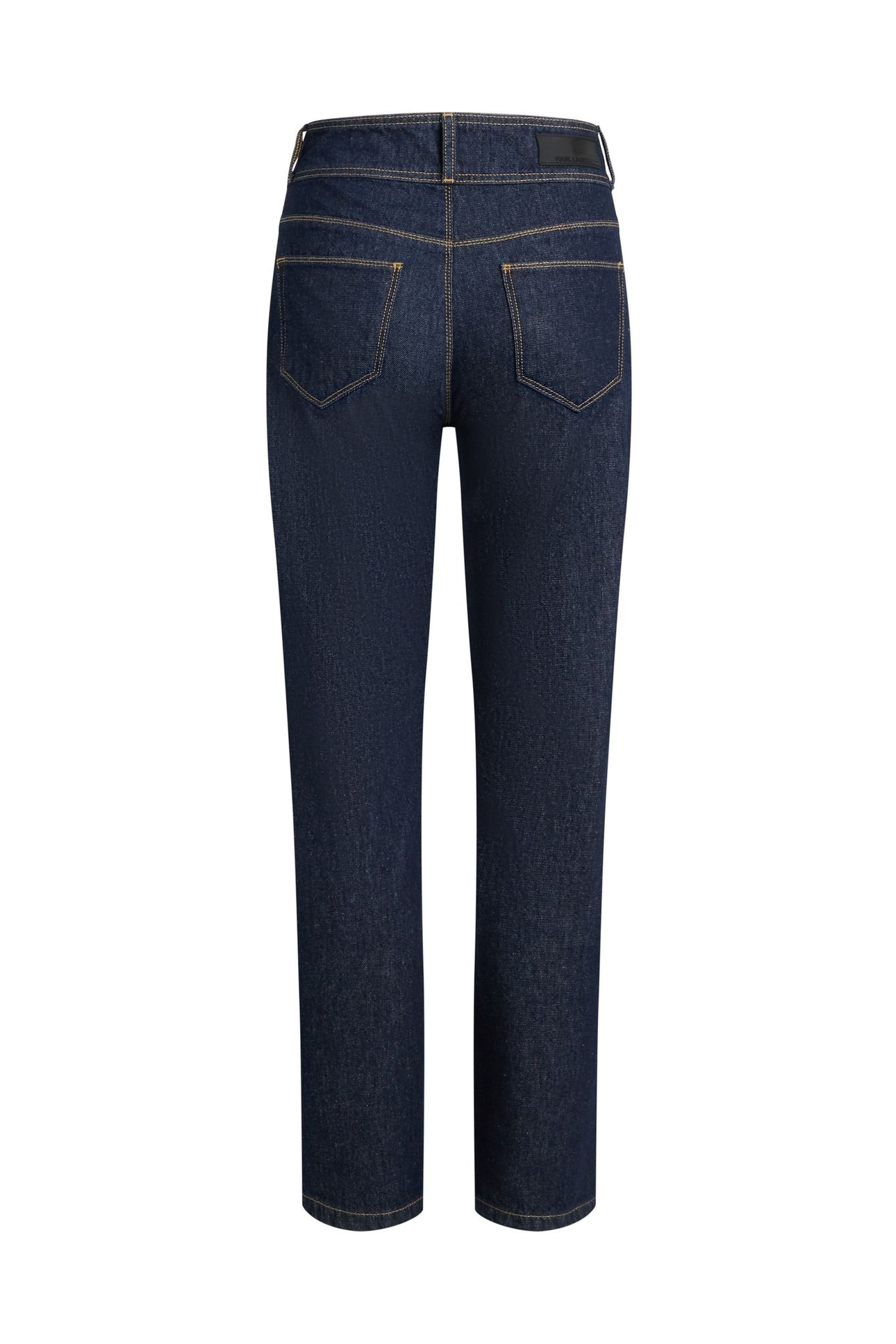 RETRO STRAIGHT DENIM PANTS DARK BLUE DENIM 5