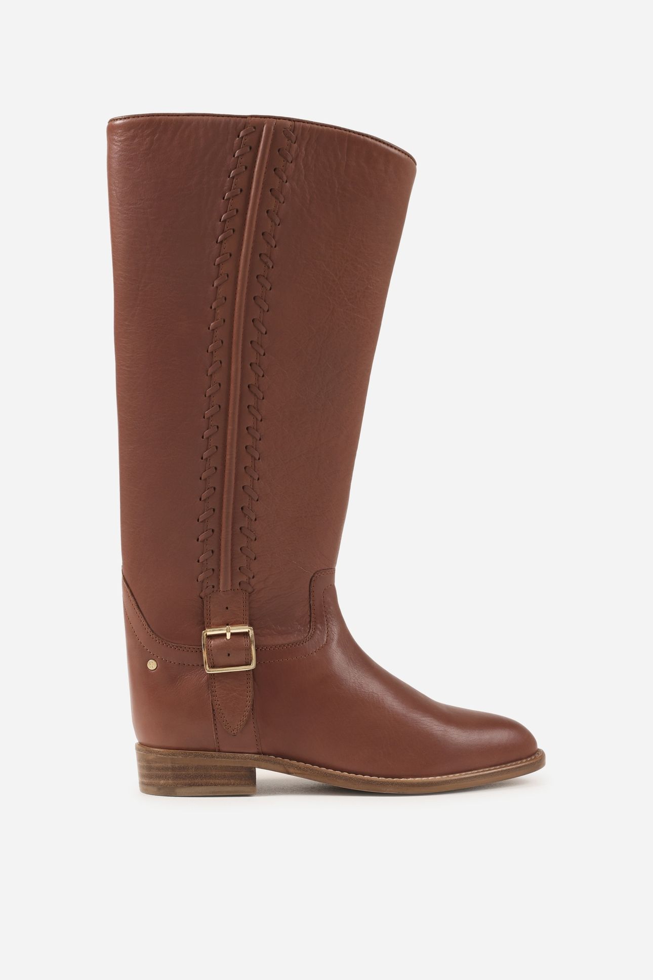 LENI-JO HIGH BOOT CARAMEL 1