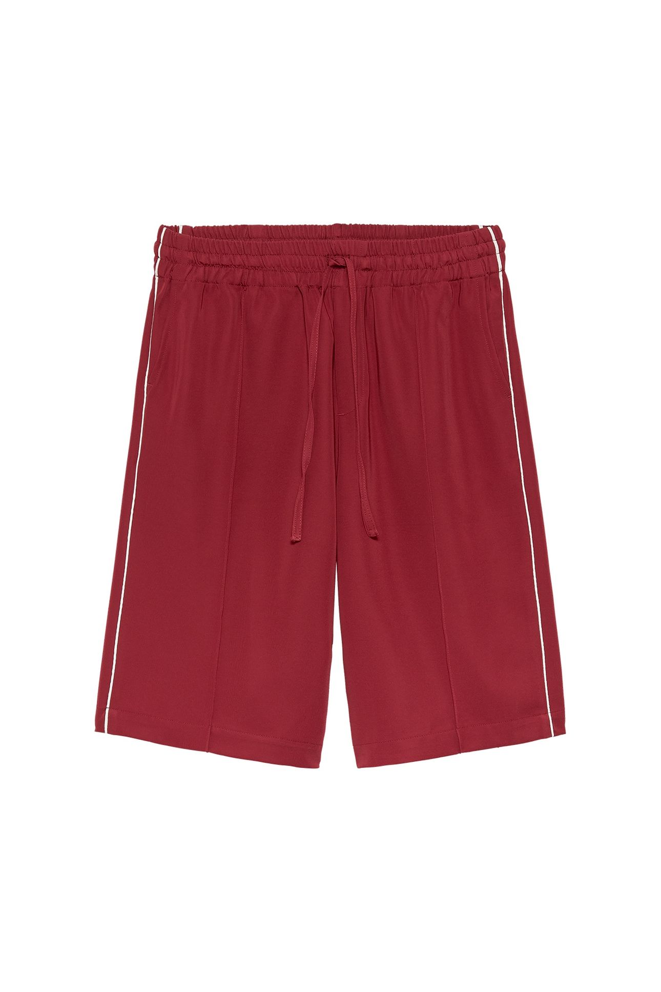 TRACKSUIT BERMUDA WITH PIPING RHUBARB 4