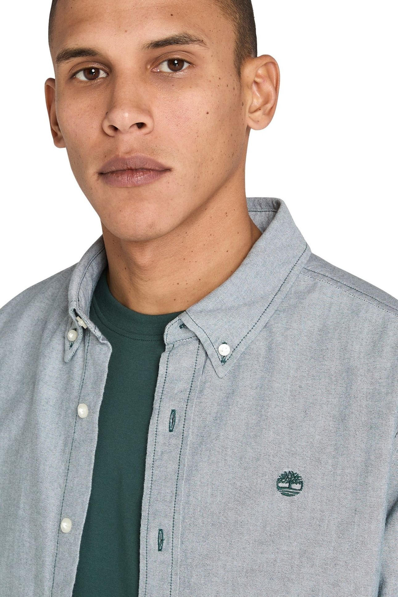 OXFORD STRIPED SHIRT GREEN GABLES YD 4