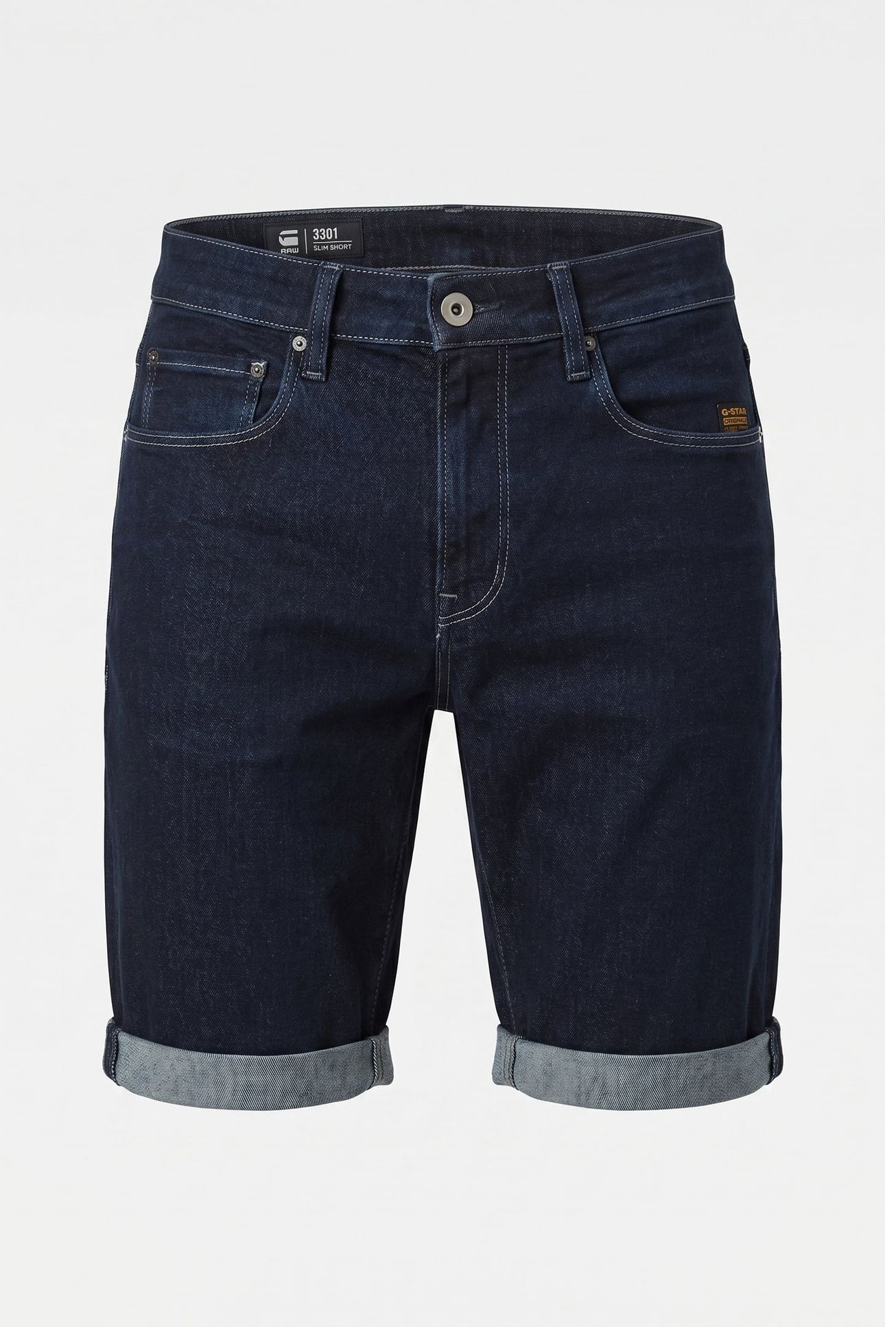 3301 SLIM SHORT RINSED 3