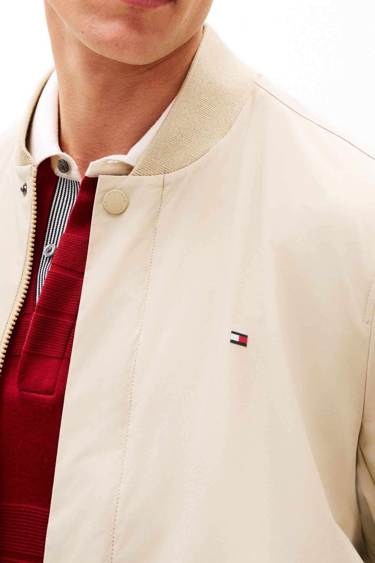 TECH LIGHTWEIGHT BOMBER JACKET SANDALWOOD 6