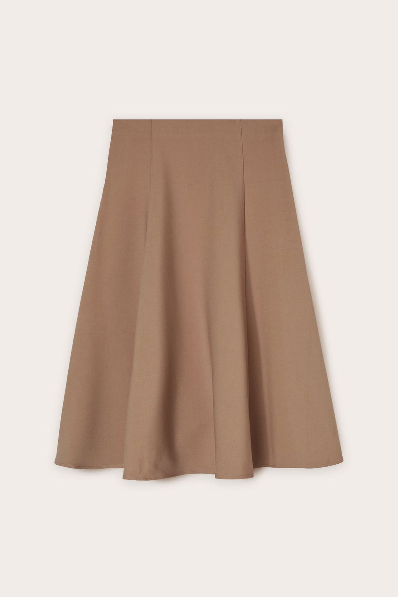 HALF CIRCLE SKIRT BEIGE 4