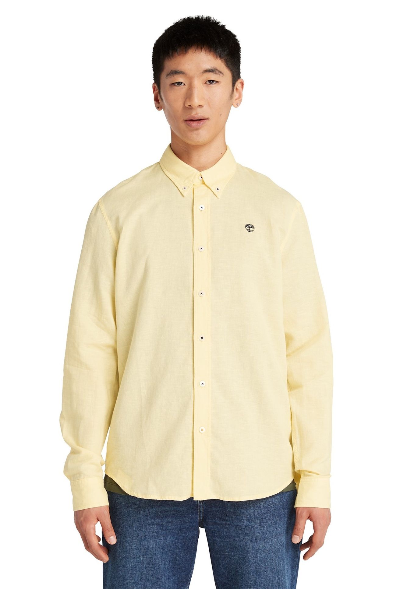 COTTON/LINEN LONG SLEEVE SHIRT POPCORN 2