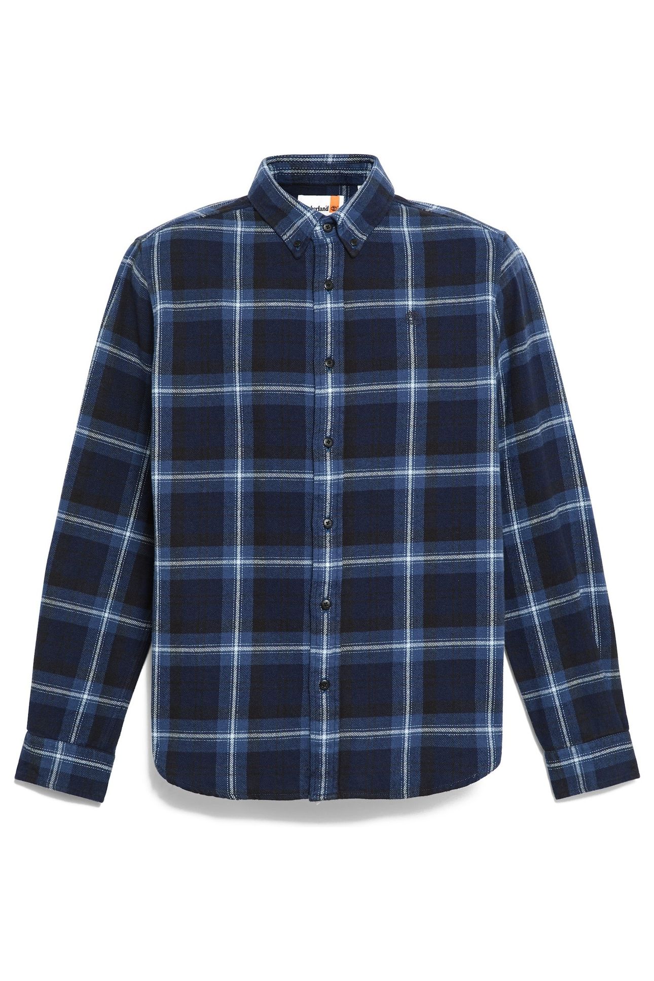 MIDWEIGHT FLANNEL CHECK SHIRT PEACOAT YD 4