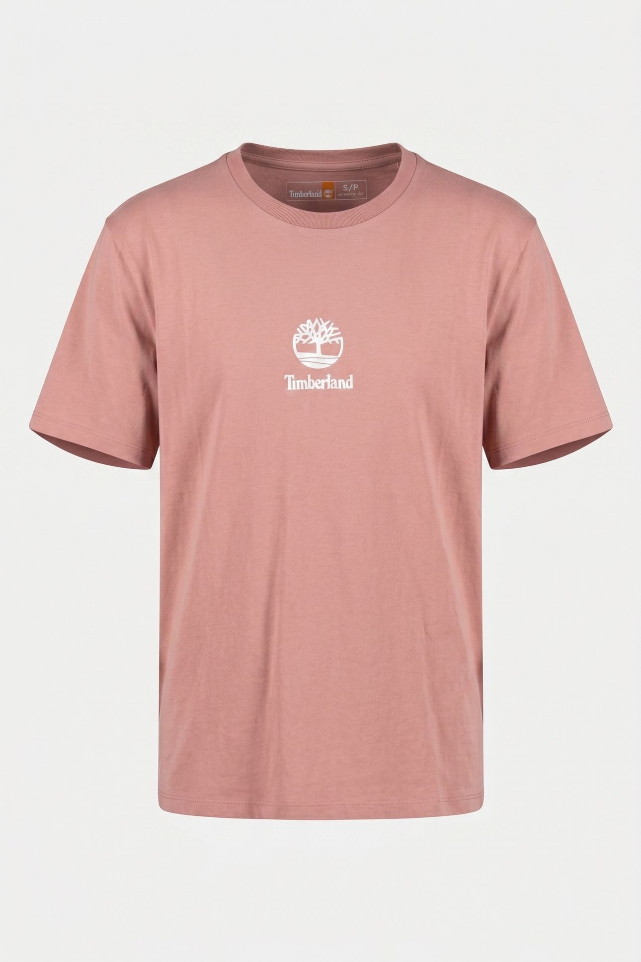 PRINT STACK LOGO SHORT SLEEVE TEE DARK PINK 3