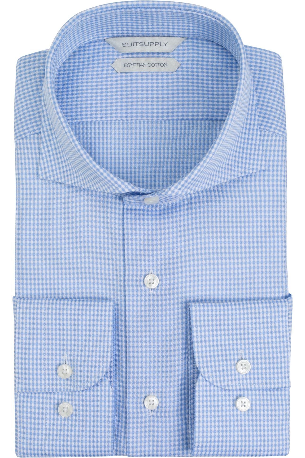 PURPLE LINE CASUAL SHIRTS BLUE 1