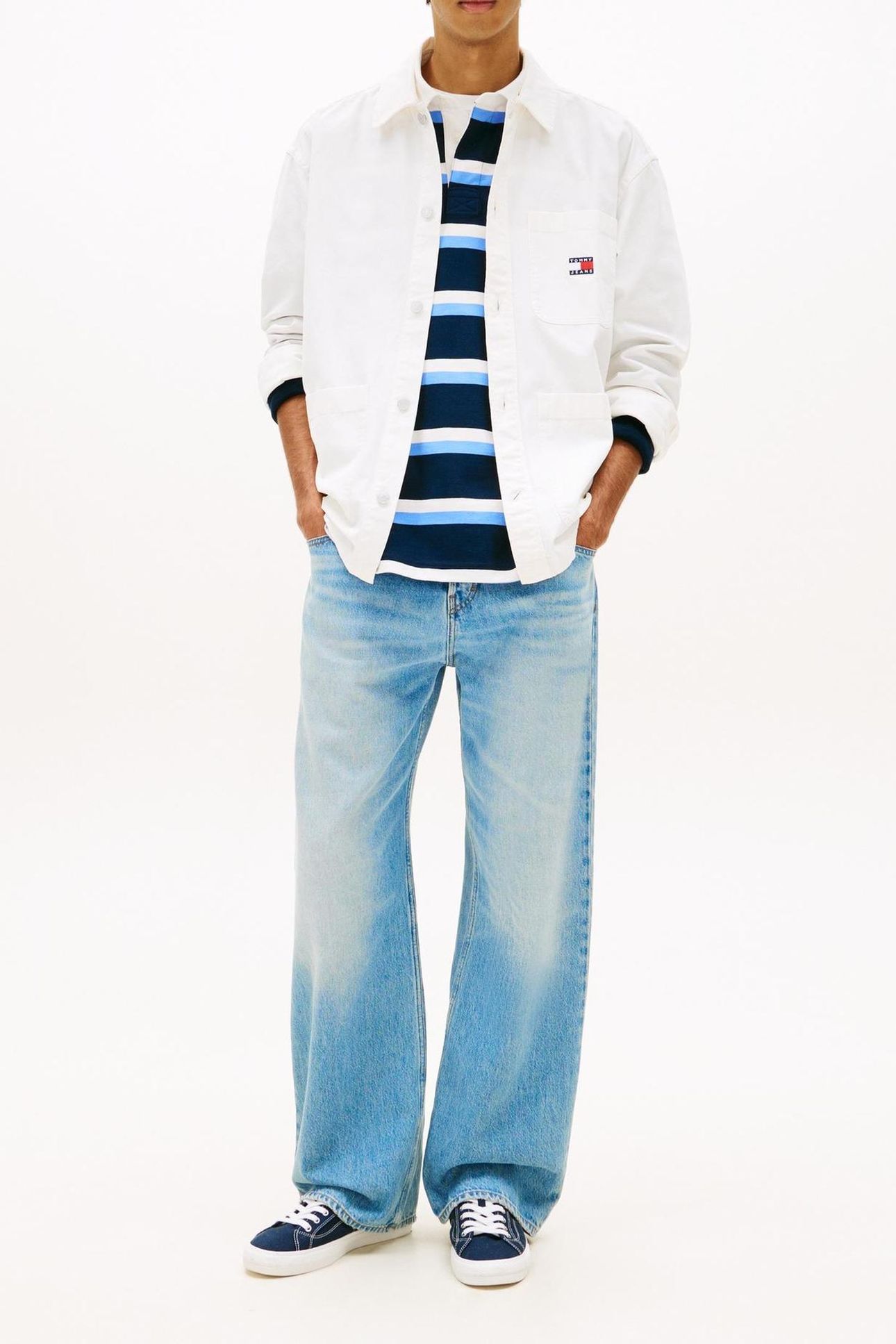 TJM ESSENTIAL OVERSHIRT ANCIENT WHITE 2