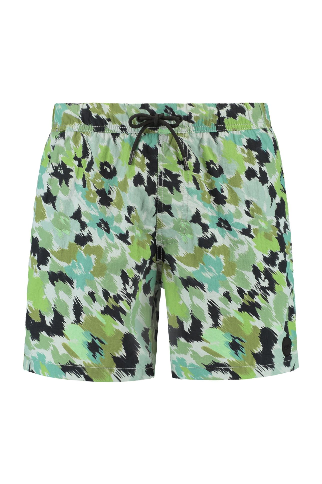 NICK QUICK DRY SWIM SHORTS 6 INCH DIGITAL CAMO GREEN DIGITAL 6