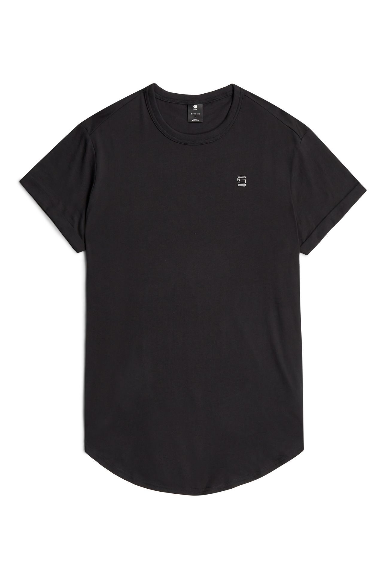 ROLL UP RELAXED T-SHIRT BLACK 3