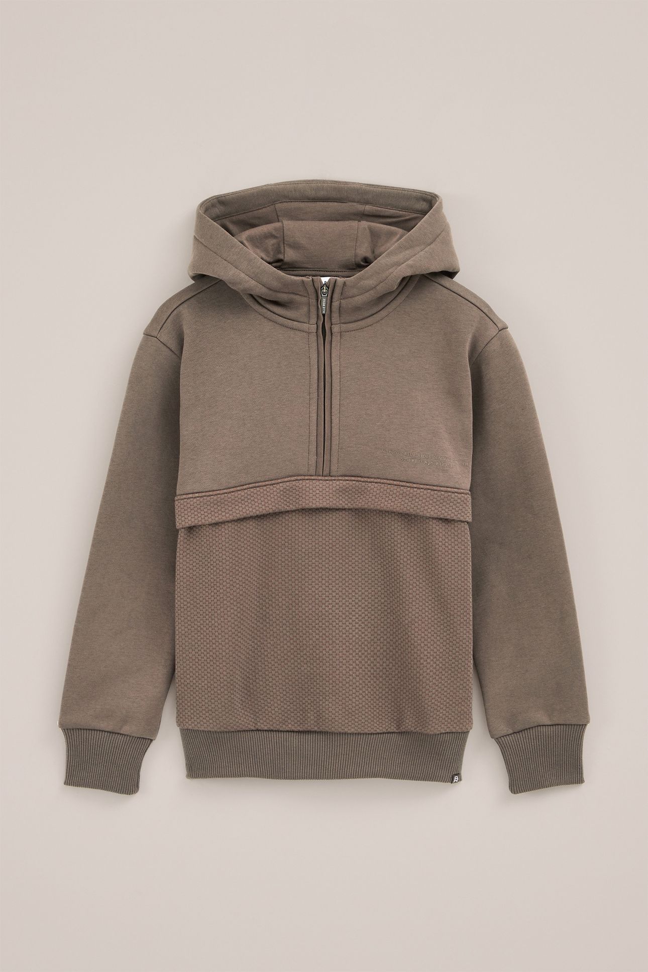 HALFWAY ZIPPER TAUPE 3