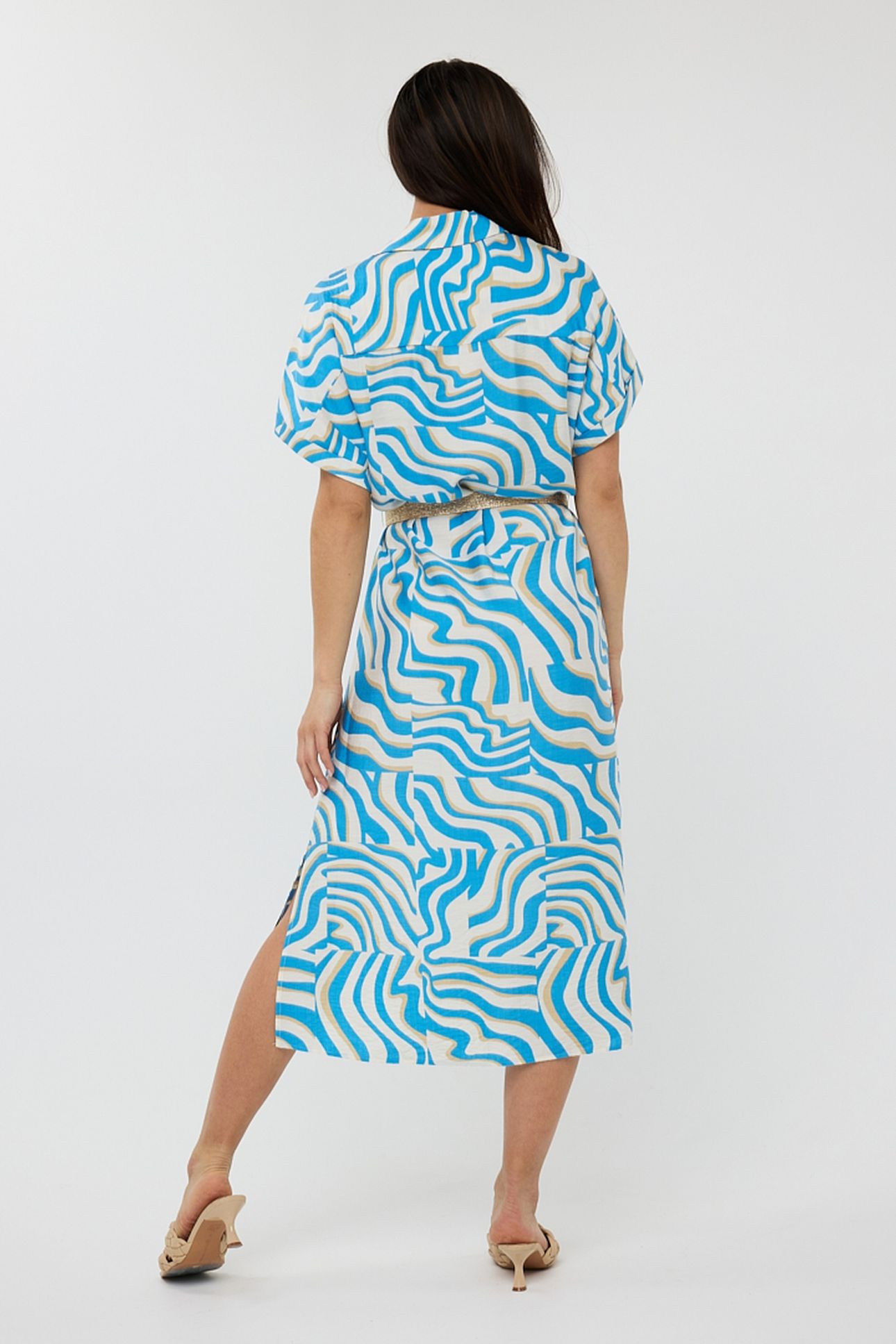 DRESS ELECTRIC ZEBRA PRINT 3