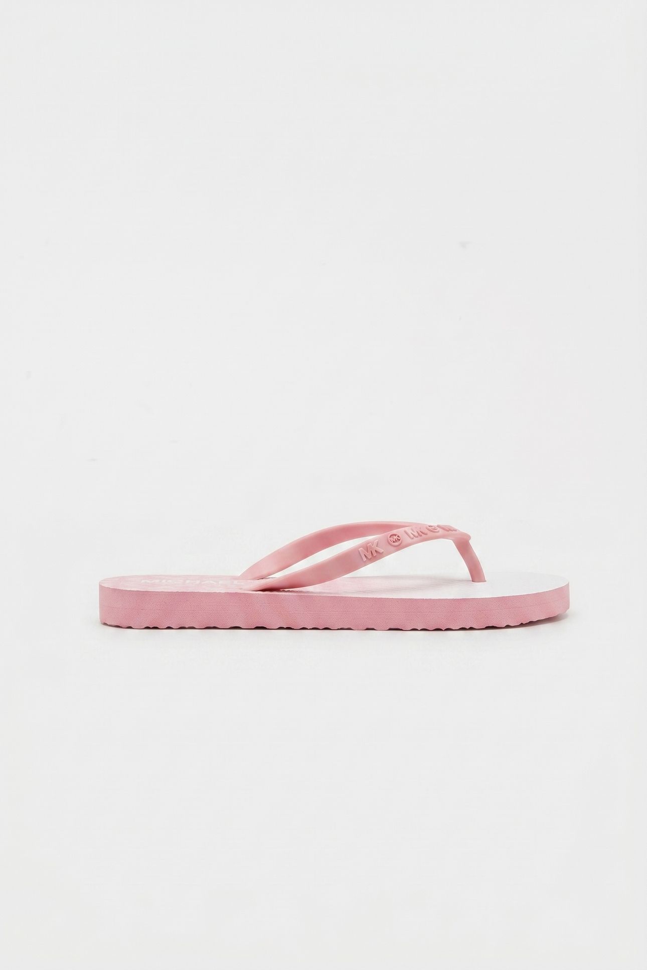 MK LOGO FLIP FLOP CARNATION 1