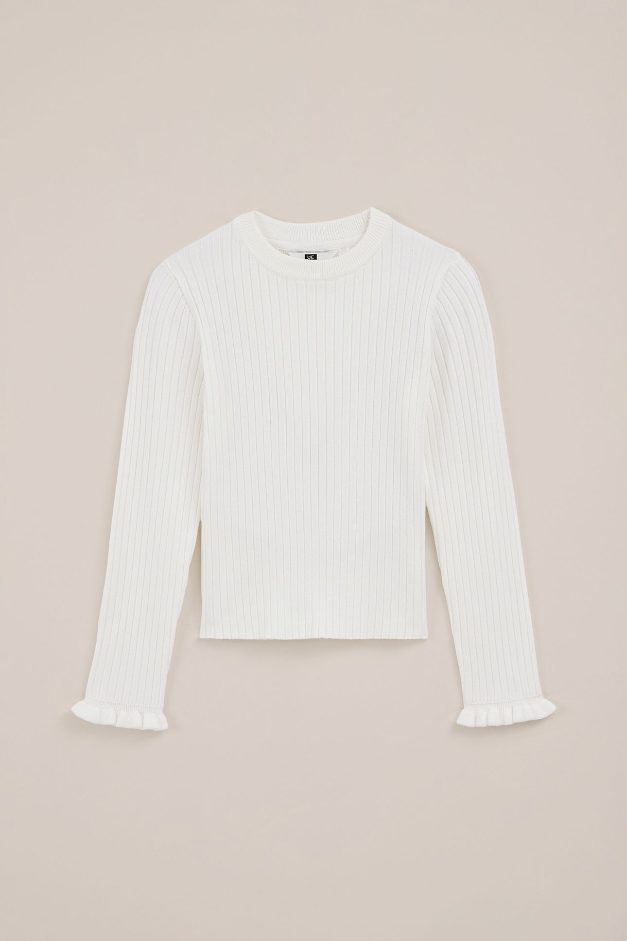 KNITTED PULLOVER WHITE 3