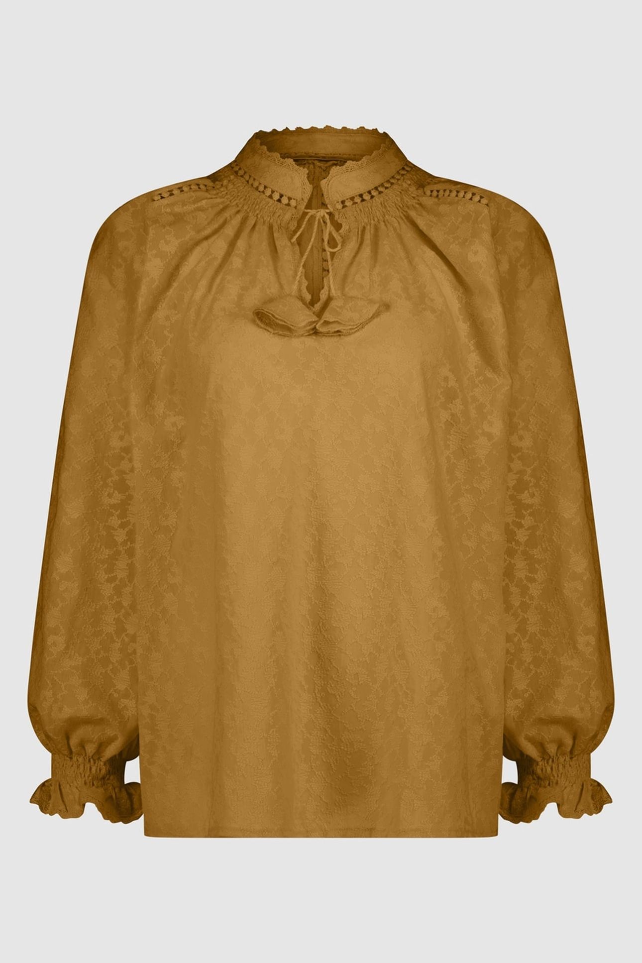 LAURYN BLOUSE COOL CAMEL 1