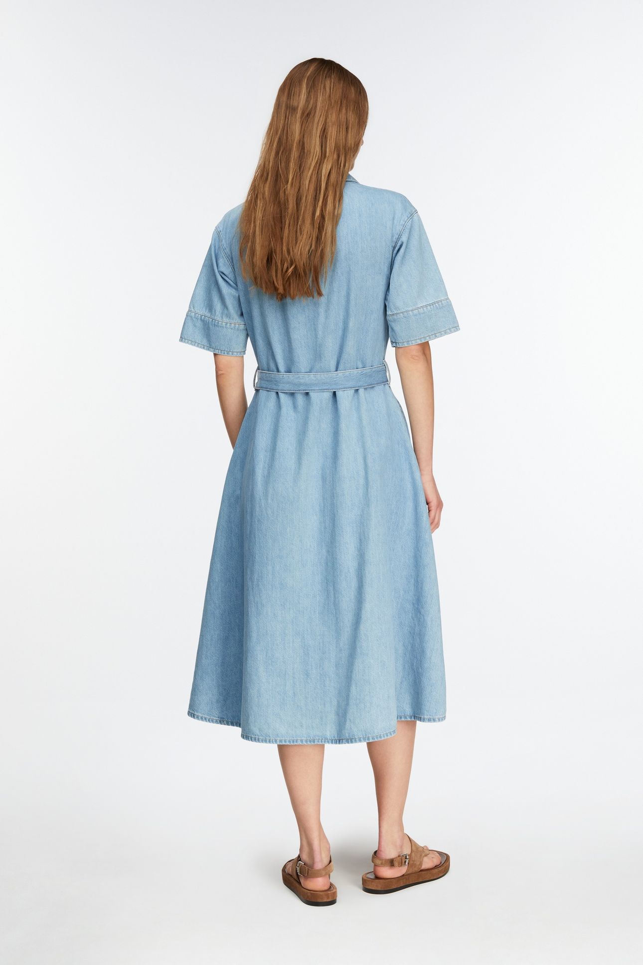 COMMA DRESSES BLUE DENIM 2