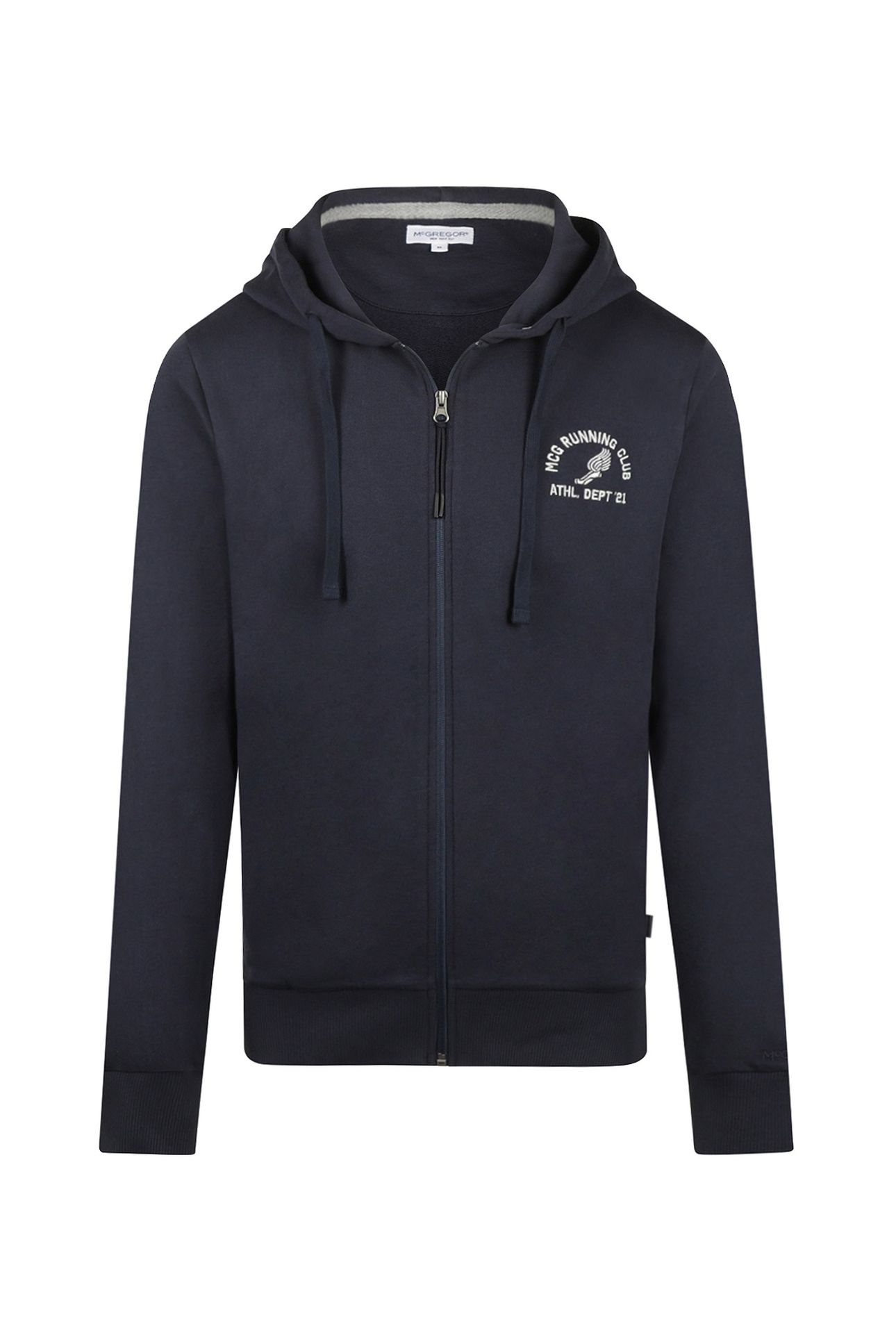 ZIP THRU HOODY NAVY 3