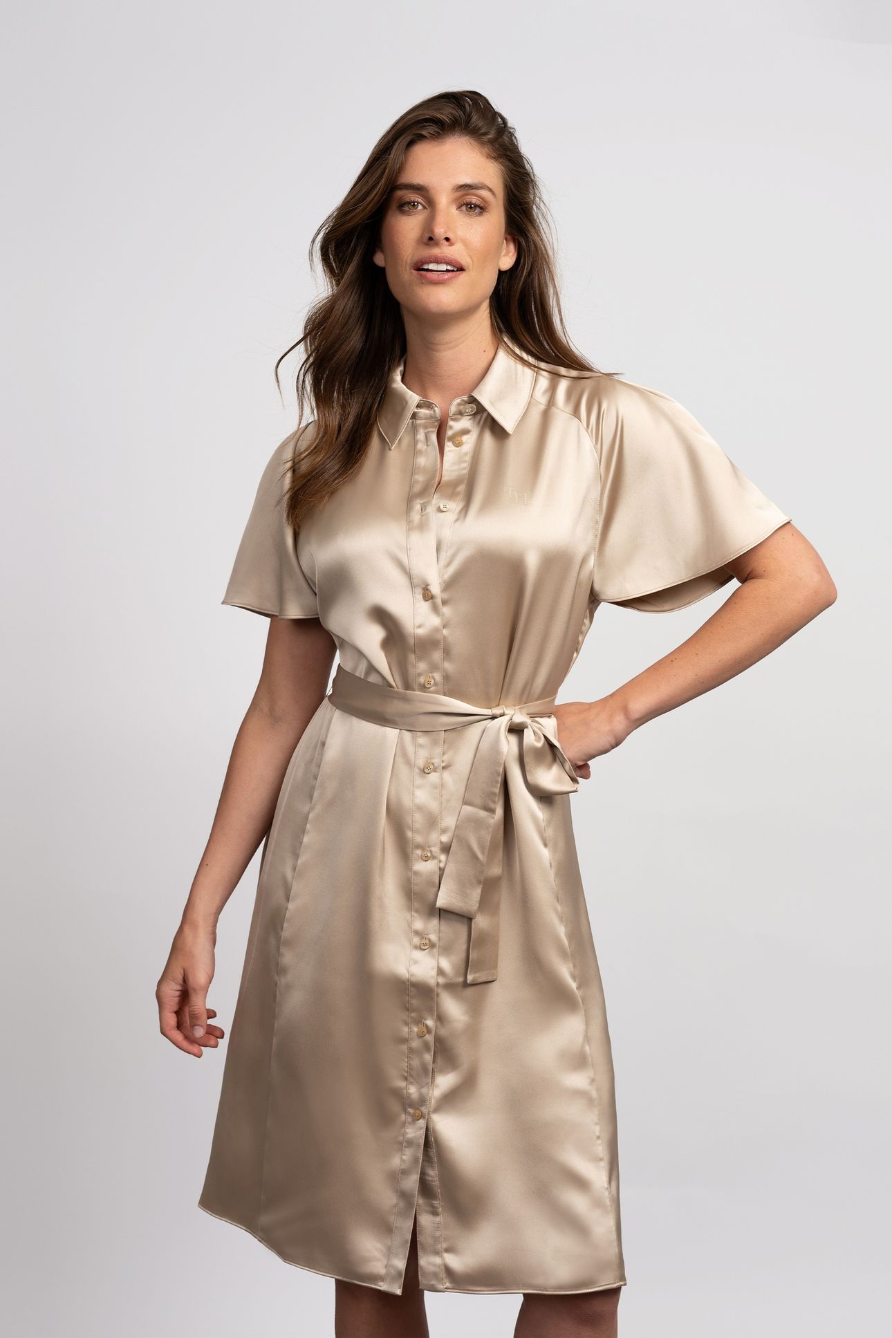 IZAAC DRESS SAVANNAH TAN 1