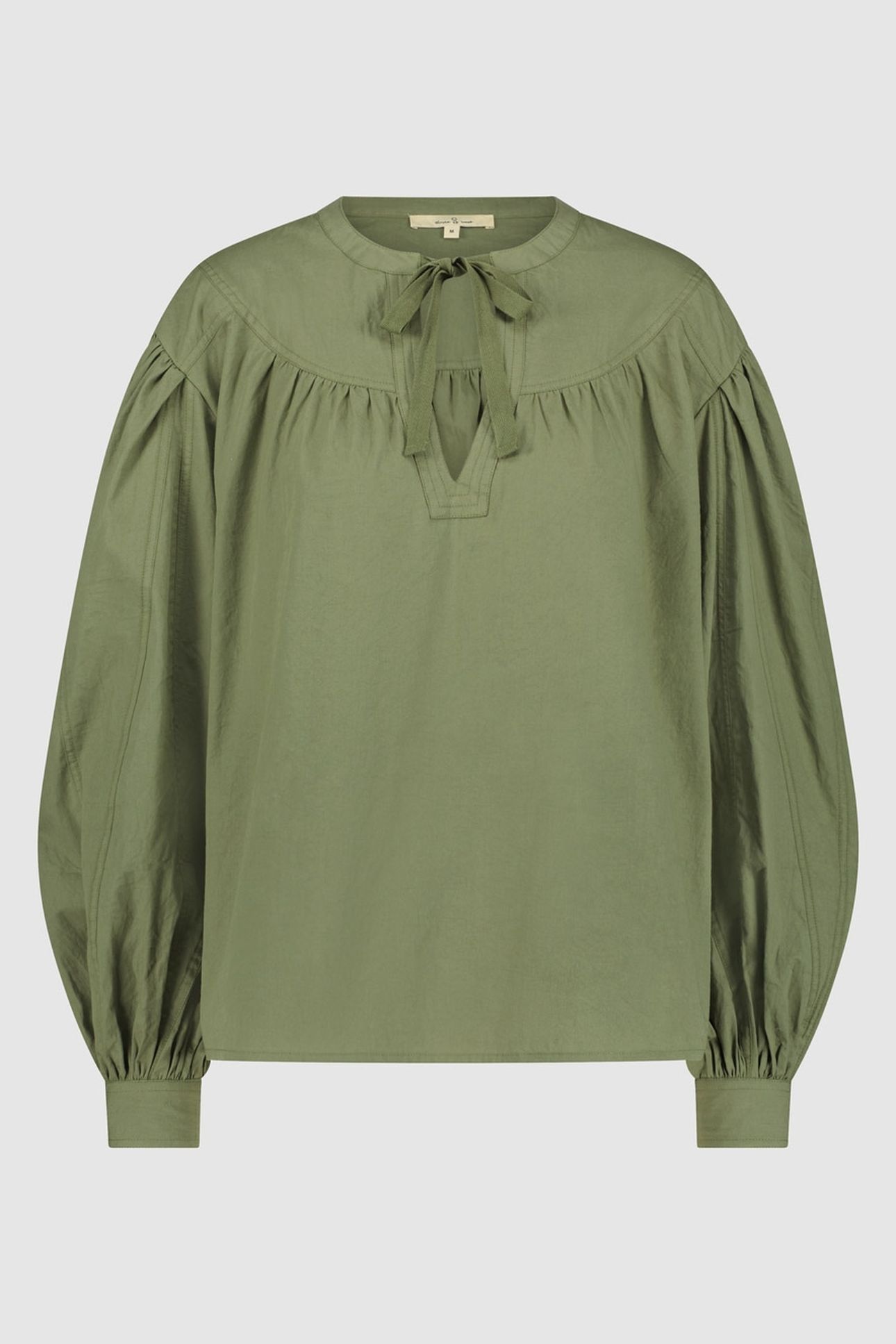 JULIE BLOUSE WINTER MOSS 1
