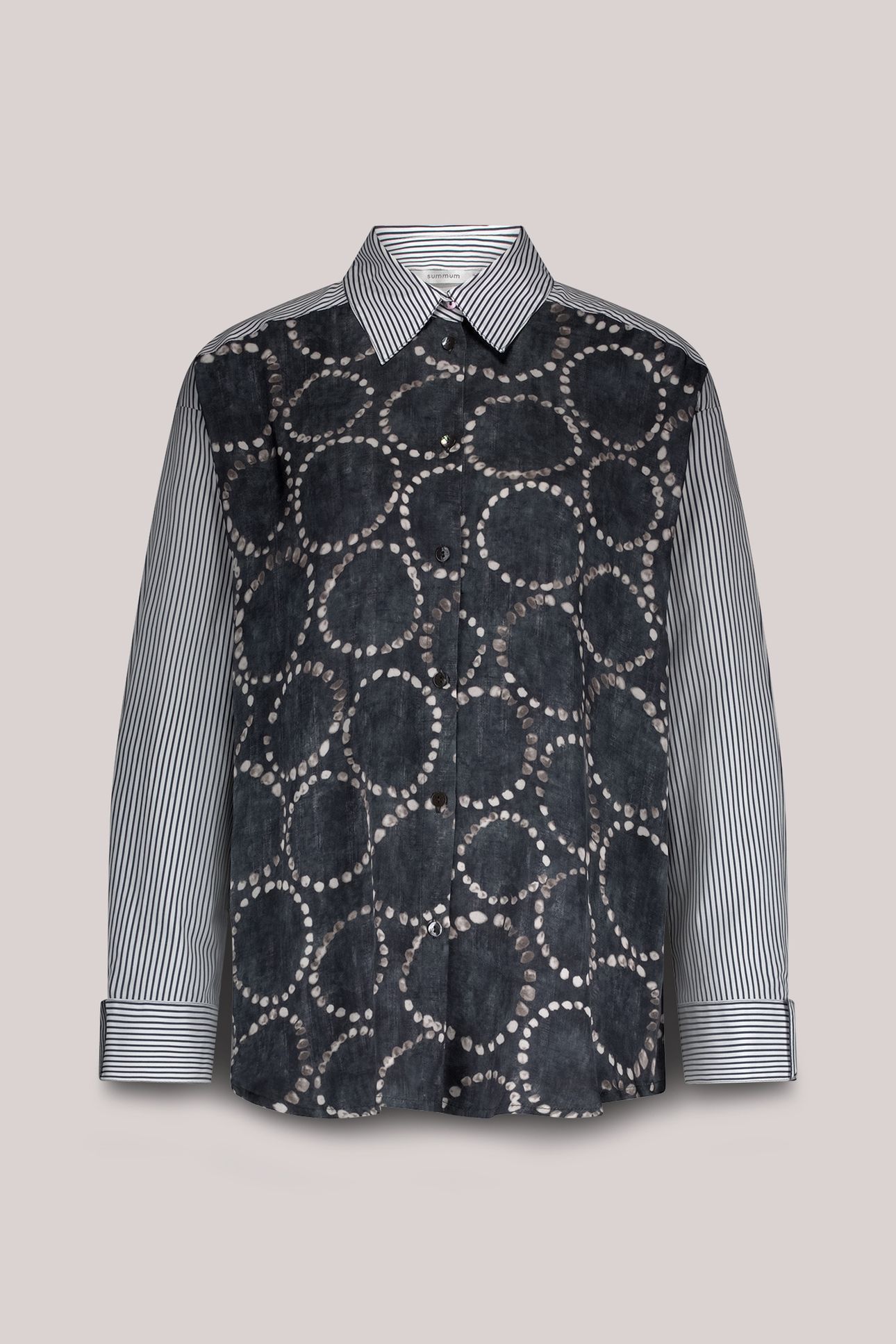 BLOUSE ALL OVER PRINT MIDNIGHT BLUE 4