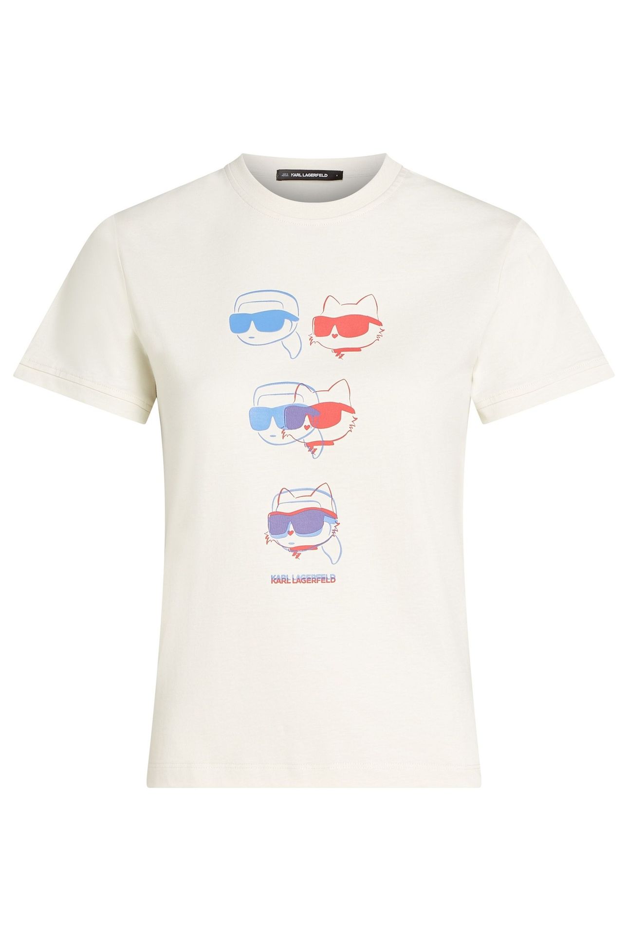IKON COLOUR FITTED T-SHIRT CANNOLI CREAM 4