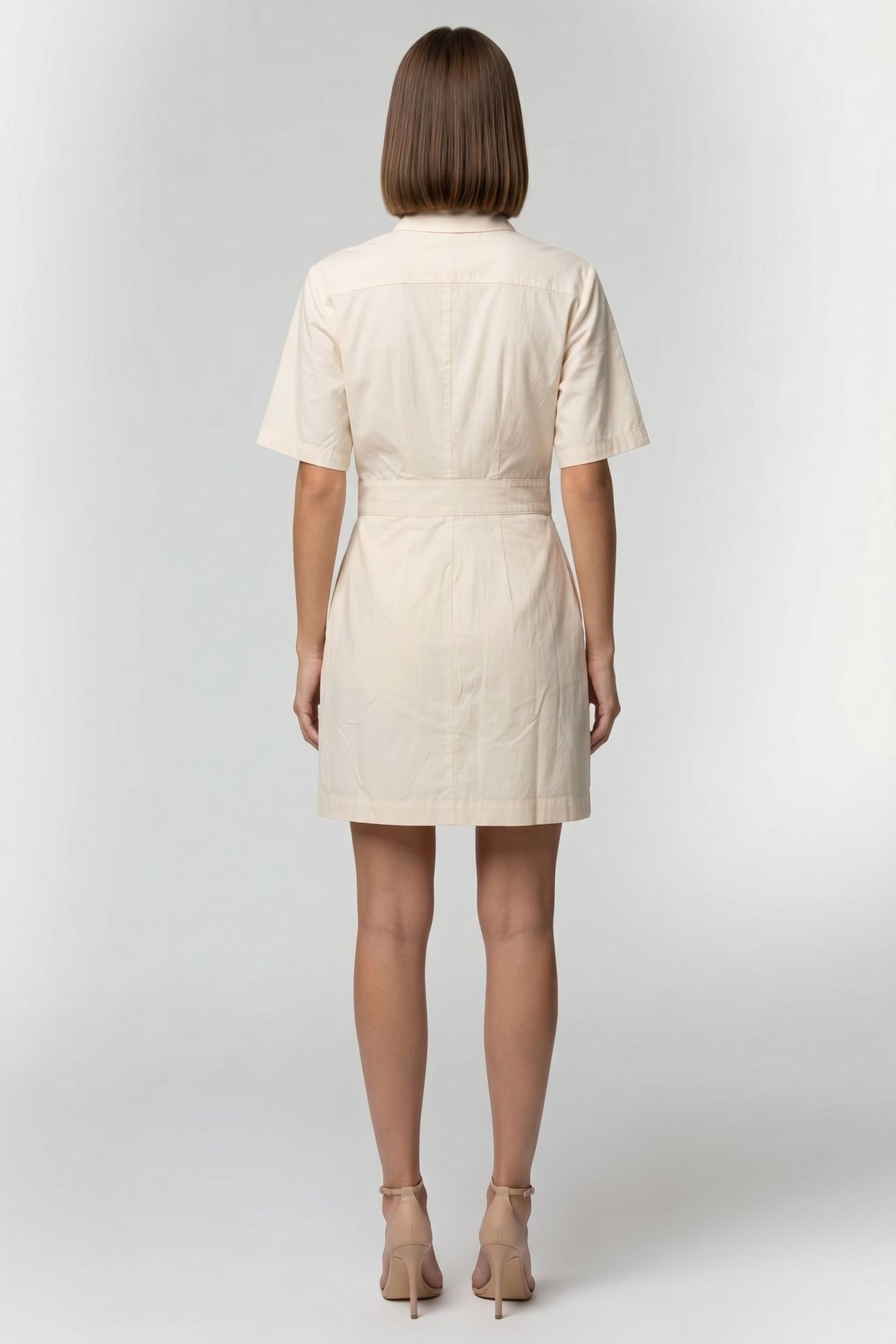 SAFARI DRESS OFF WHITE 2