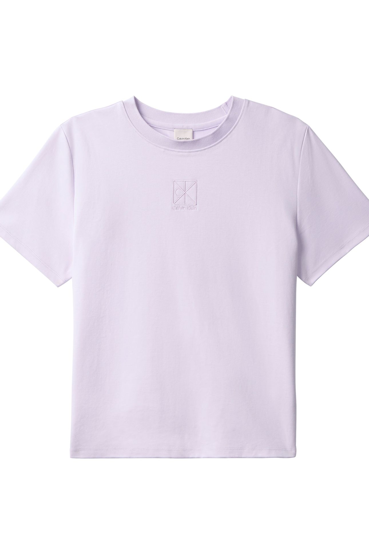 SS LUX COTTON INTERLOCK TEE ISLAND LILAC 5