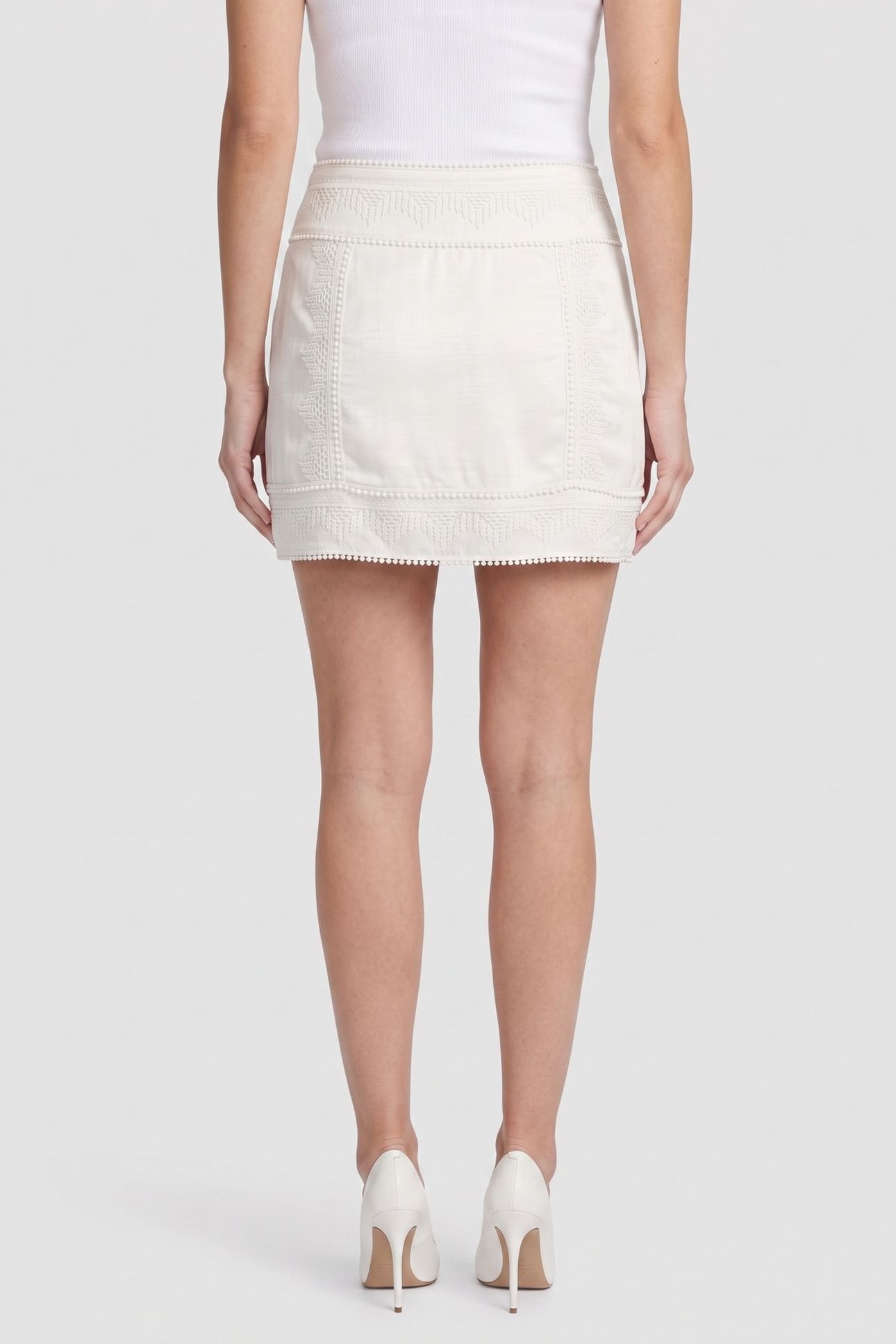 CLARENCE SKIRT ECRU 2