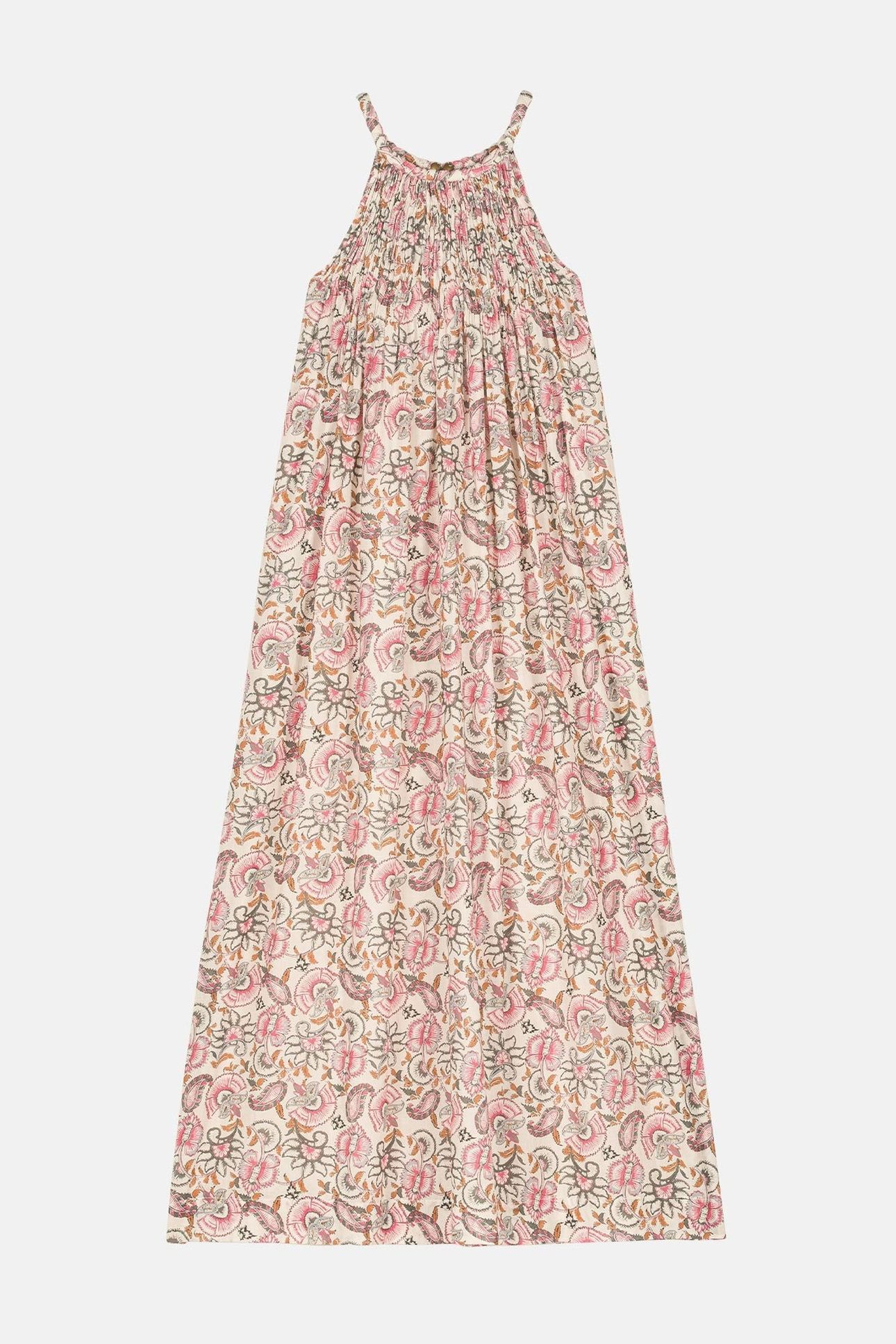 DRESS MARJORIE CREAM DOLCE FLOWERS 4