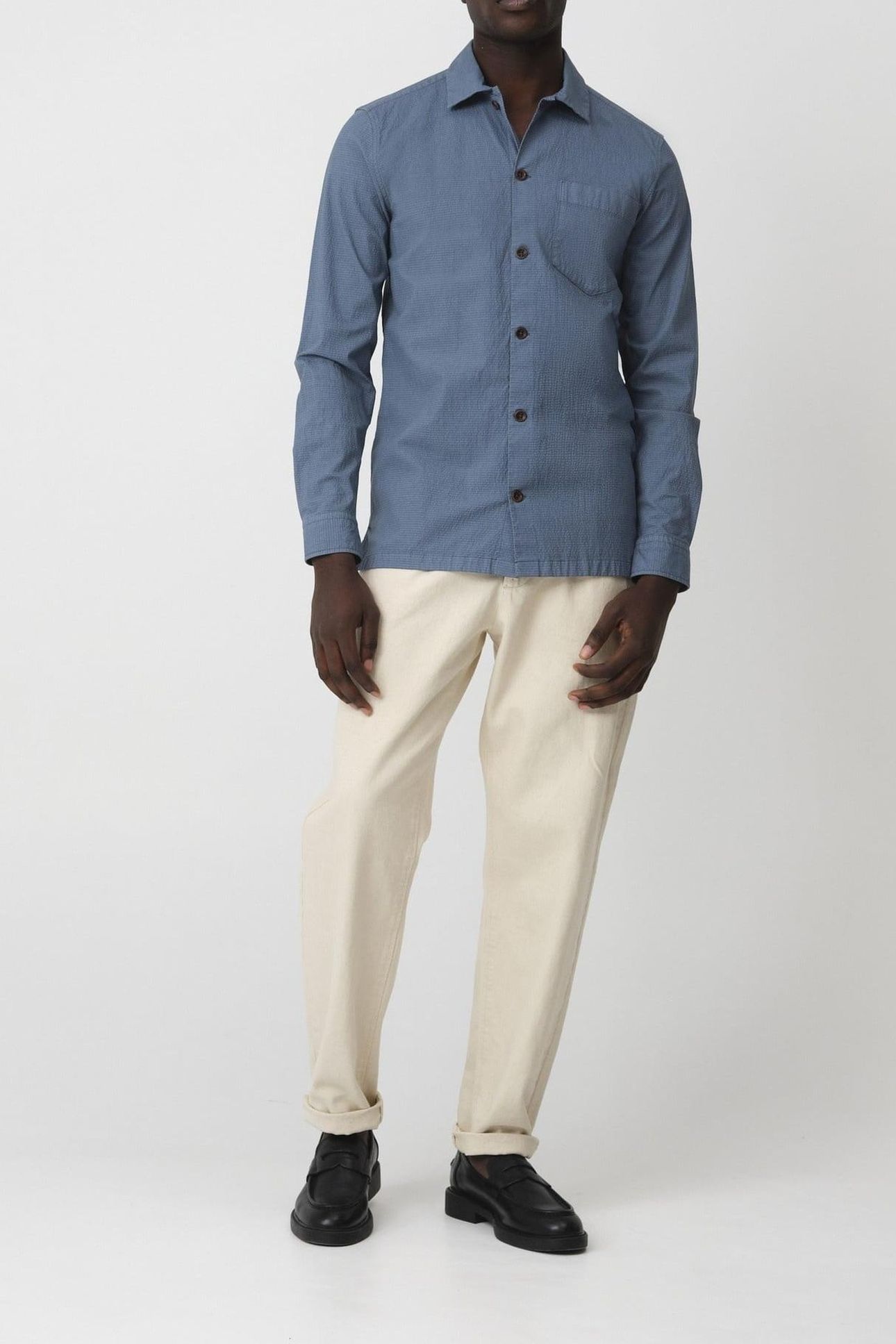 CASUAL SHIRT LM BLUE 2