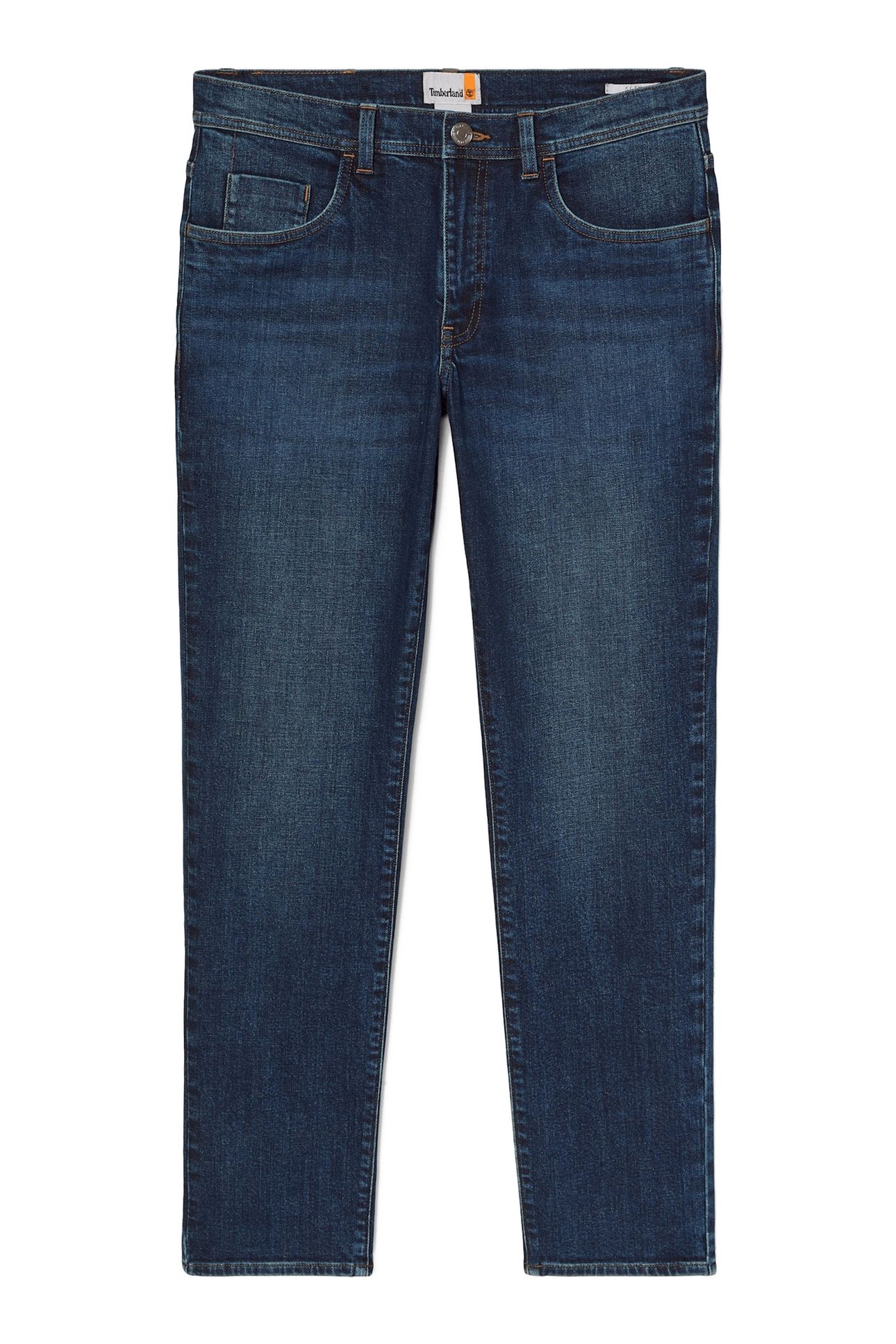 STRETCH DENIM PANT SLIM MEDIUM BLUE 4