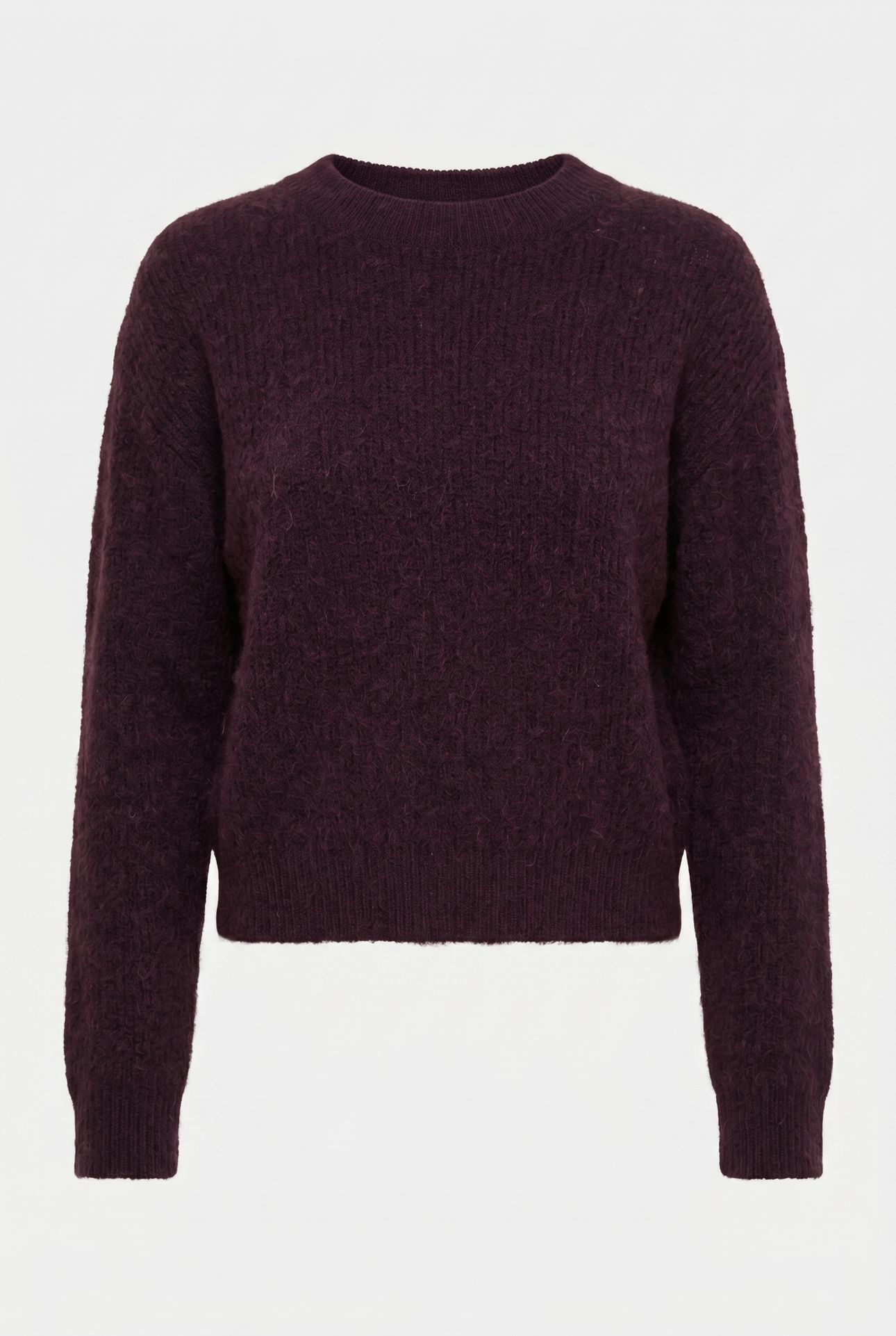 NOUS SOMMES LABELS – BENNIE ALPACA KNIT 2.0 BURGUNDY 3