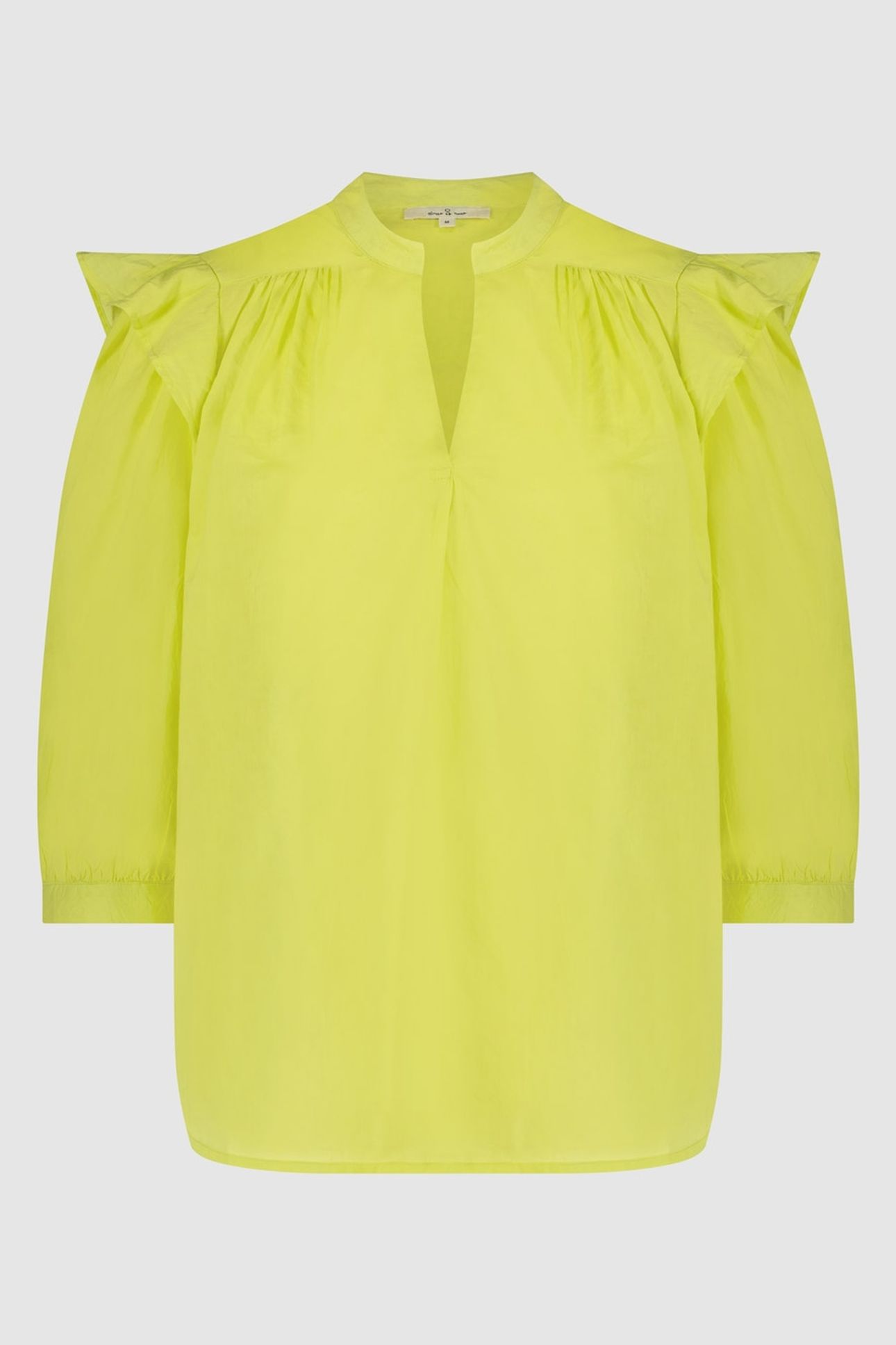 NINA BLOUSE LIMEADE 1