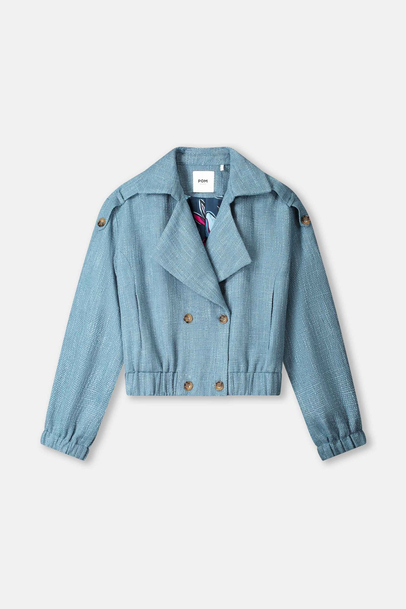JACKET - BOUCLÉ DAWN BLUE 4