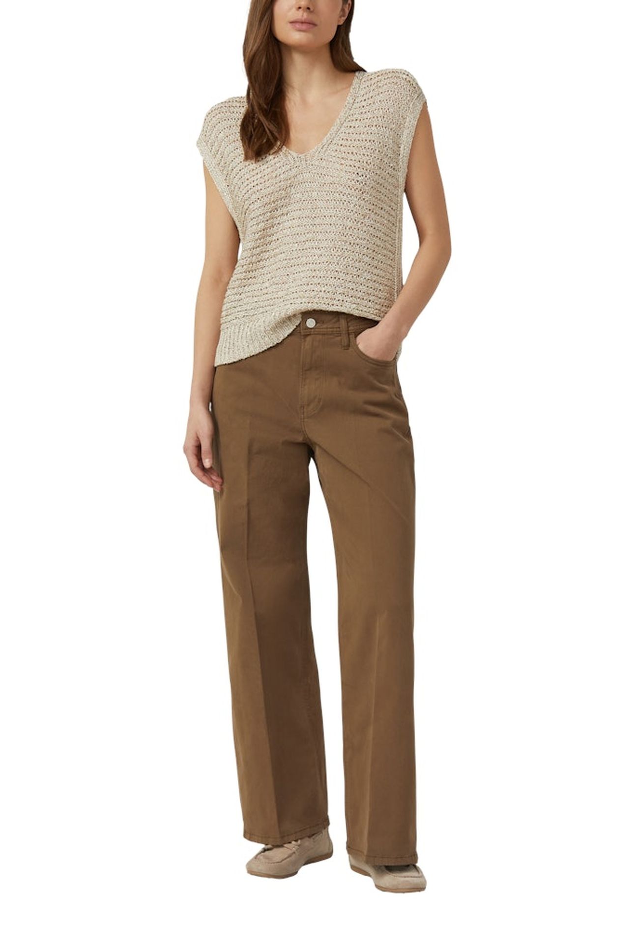 S.OLIVER JEANS DARK BROWN 2
