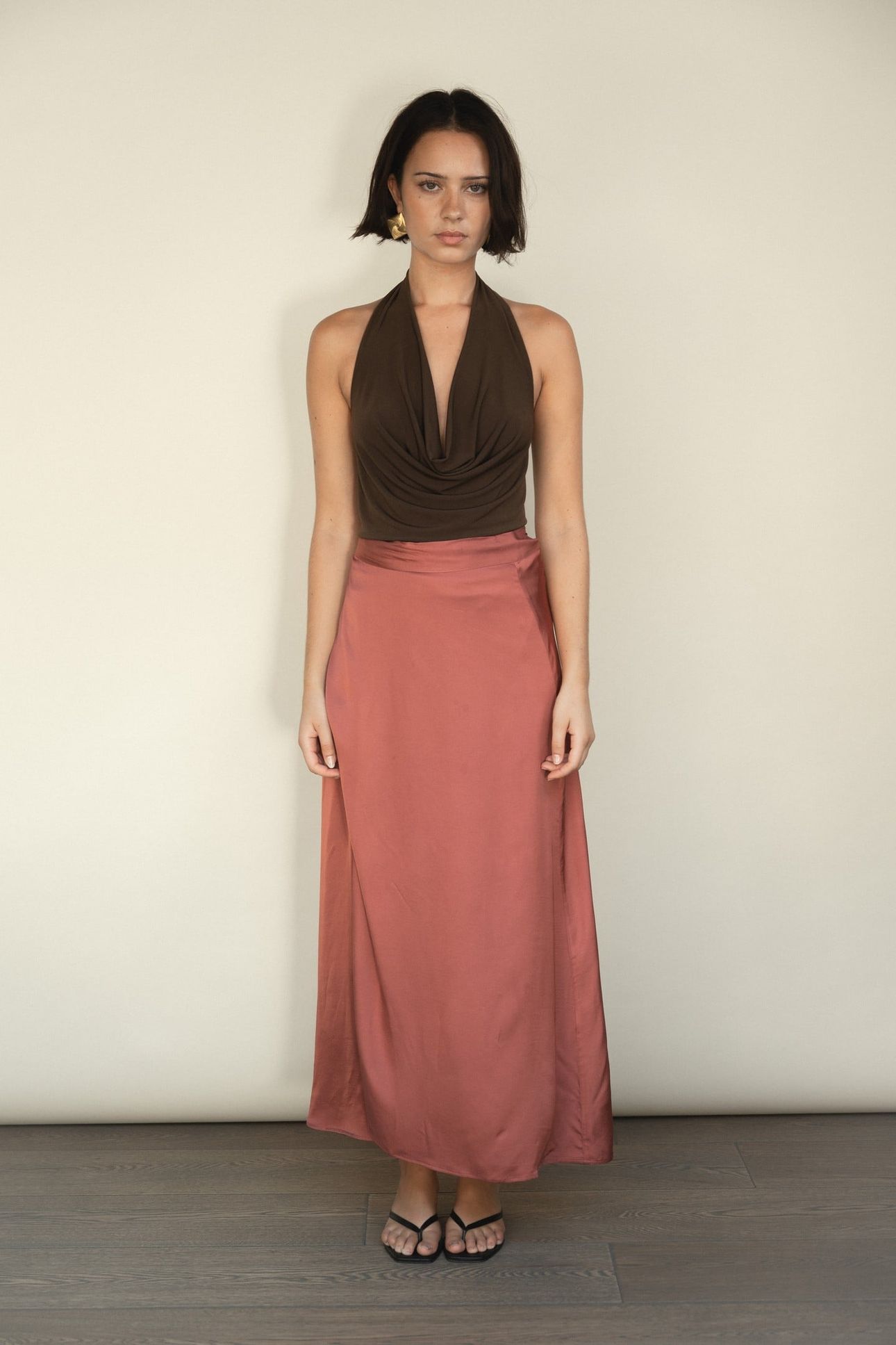ZINNIA SKIRT ALMOND 1