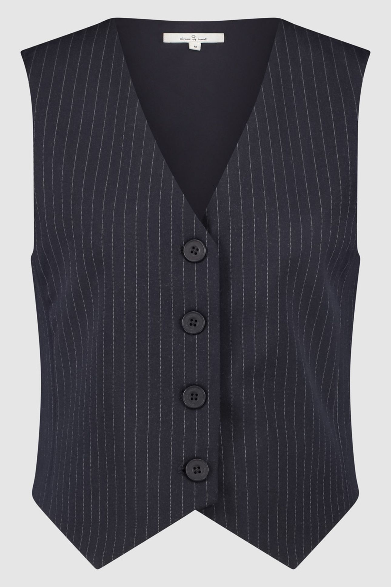 JAZZ GILET DARK BLUE STRIPE 1
