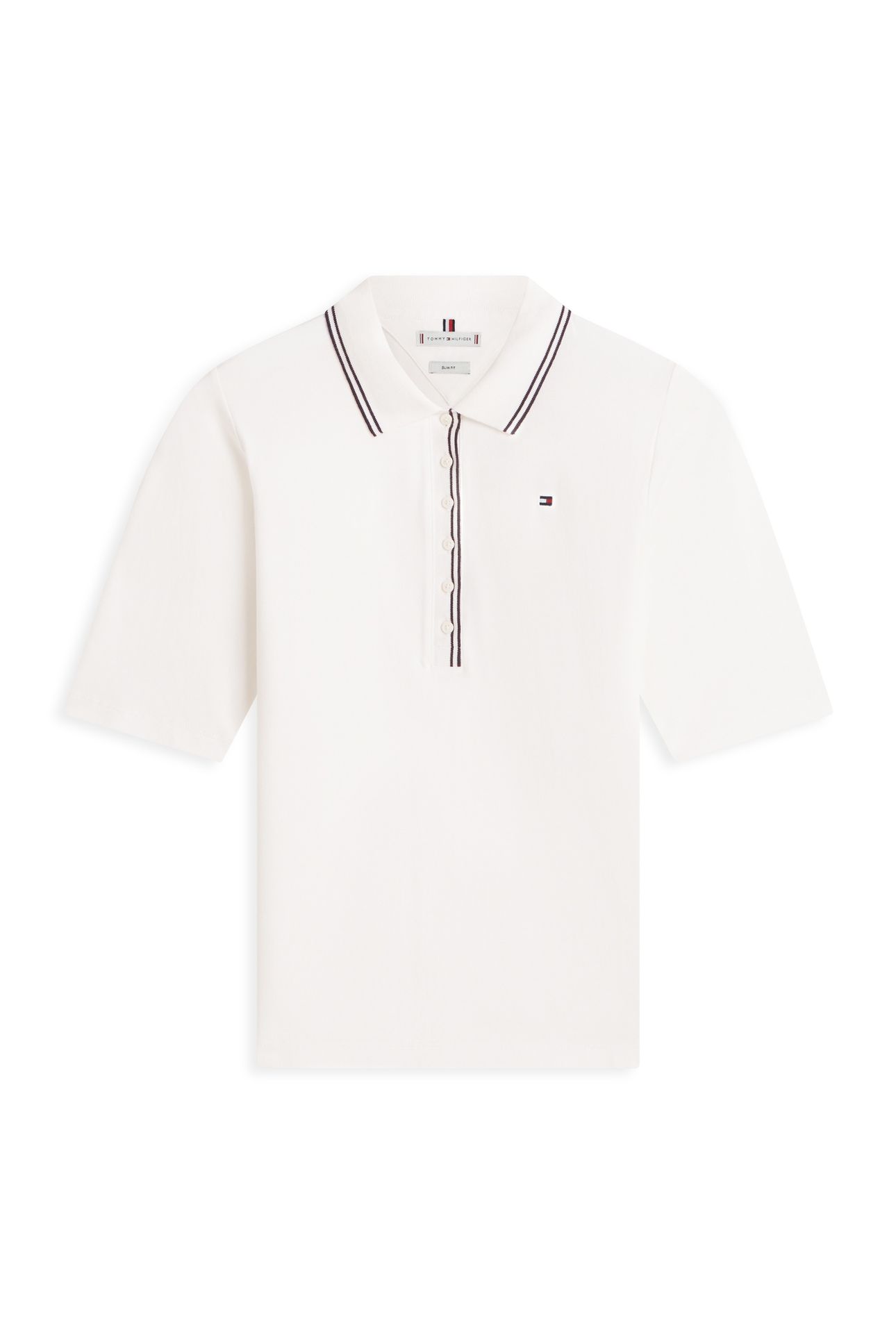LYOCELL TIPPING SLIM POLO ECRU 4