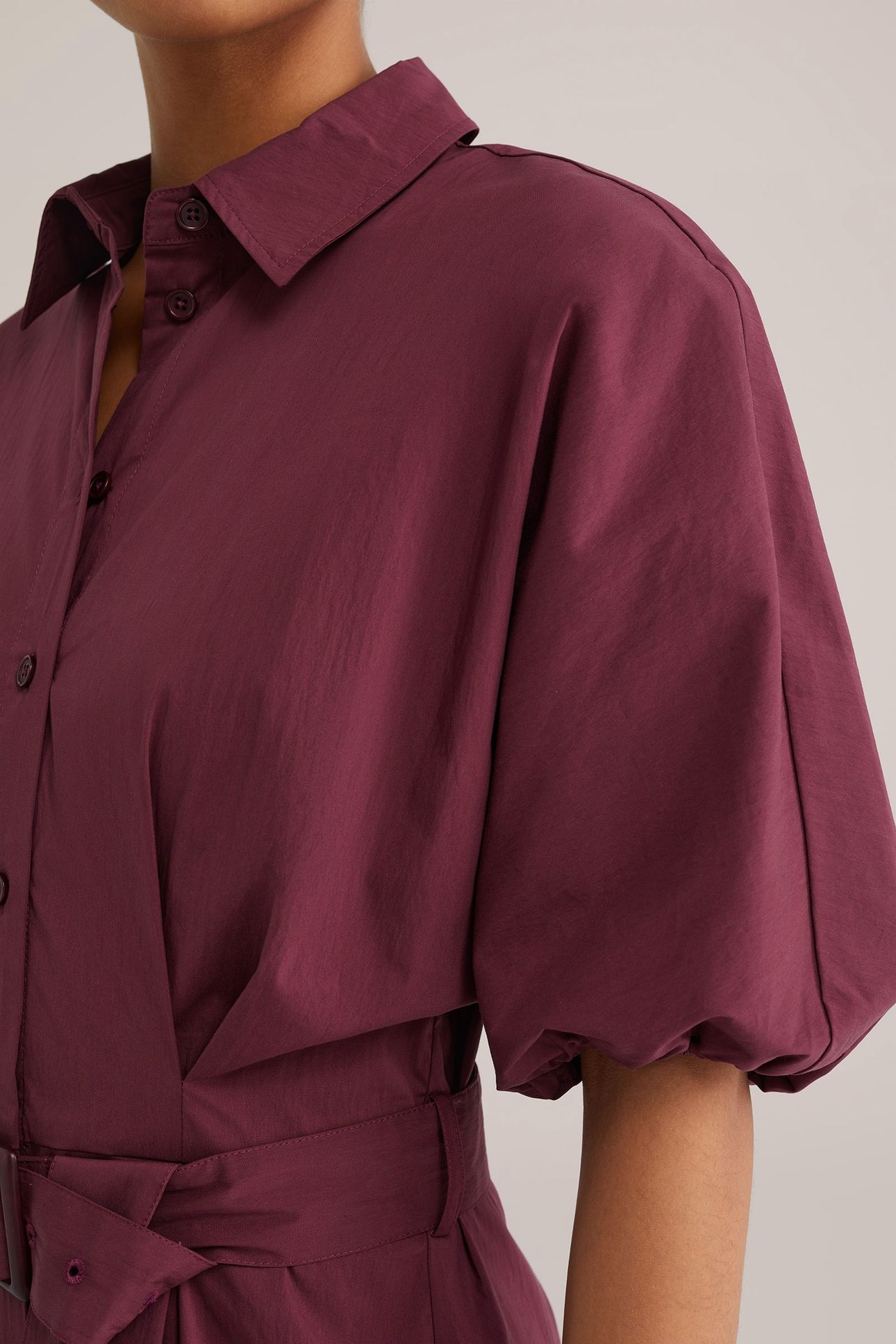 DRESS MID LENGTH VINTAGE RED 5