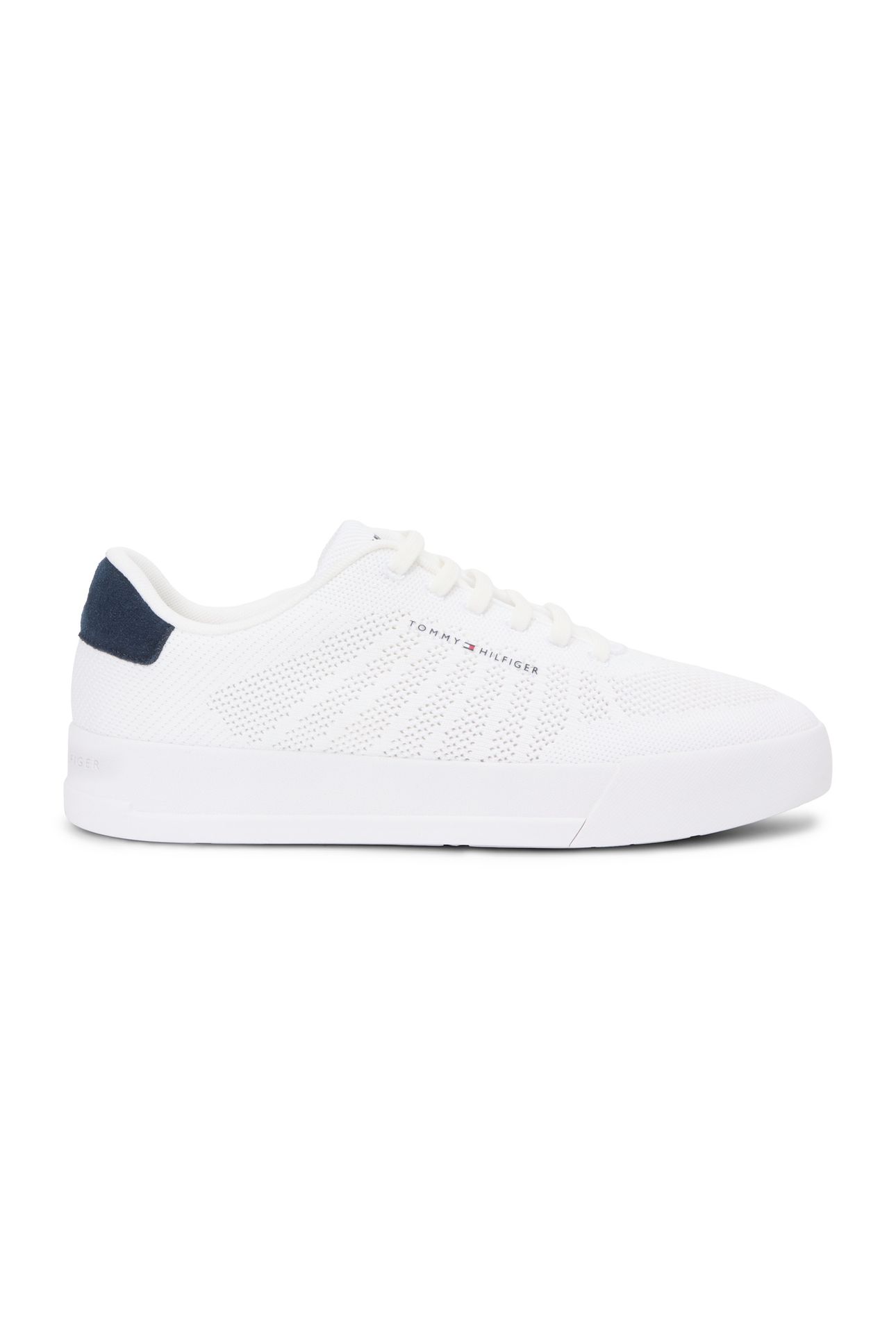TH COURT KNIT SHOES WHITE 1