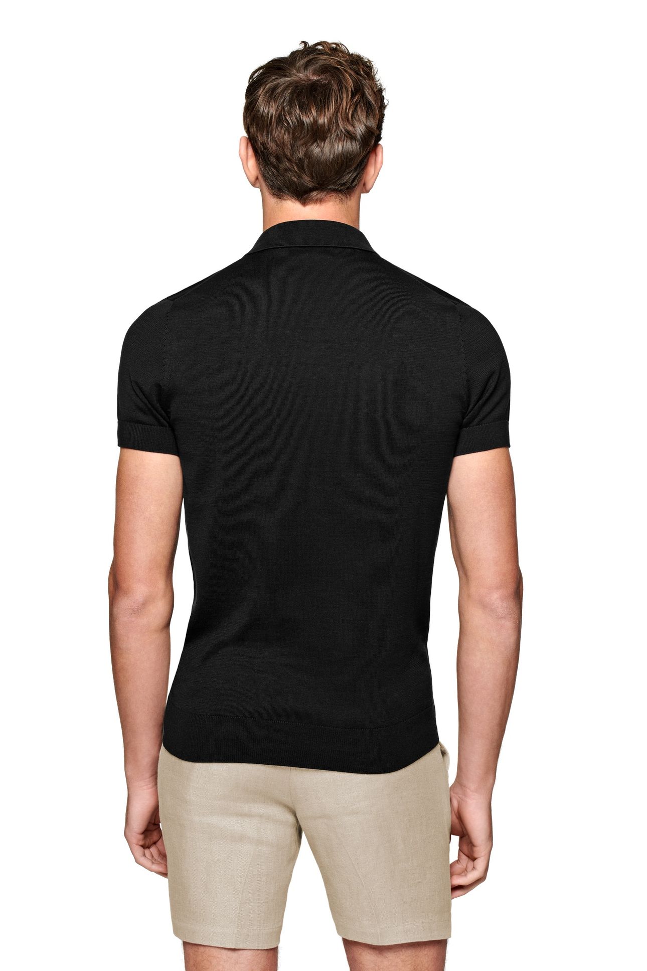 BUTTONLESS POLO POLO BLACK 5