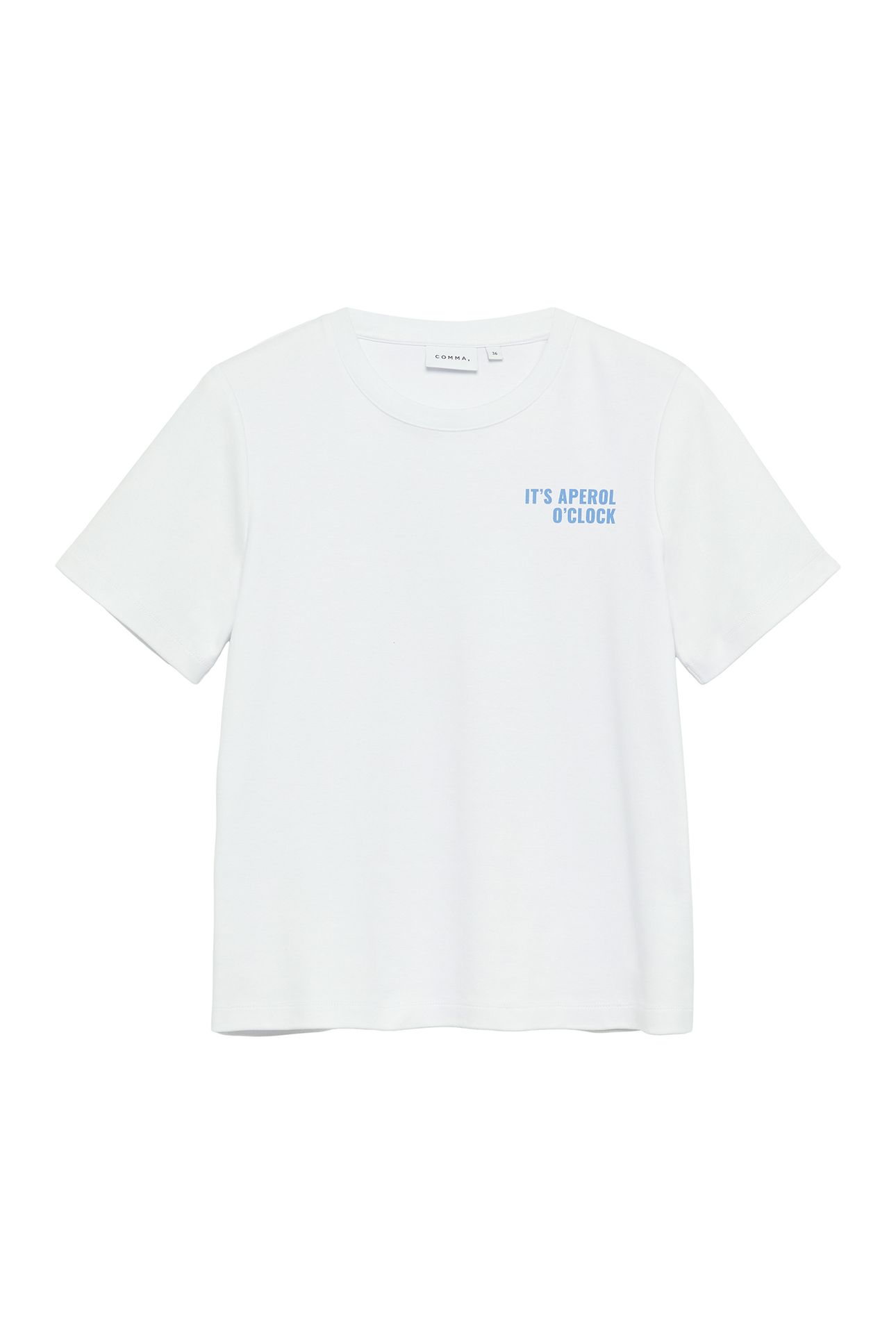 COMMA T-SHIRTS WHITE 4