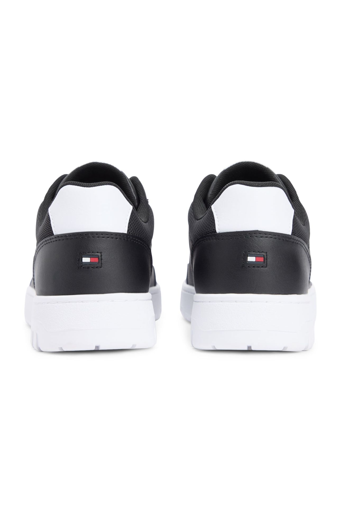 BASKET CORE LITE LEATHER SHOES BLACK 4