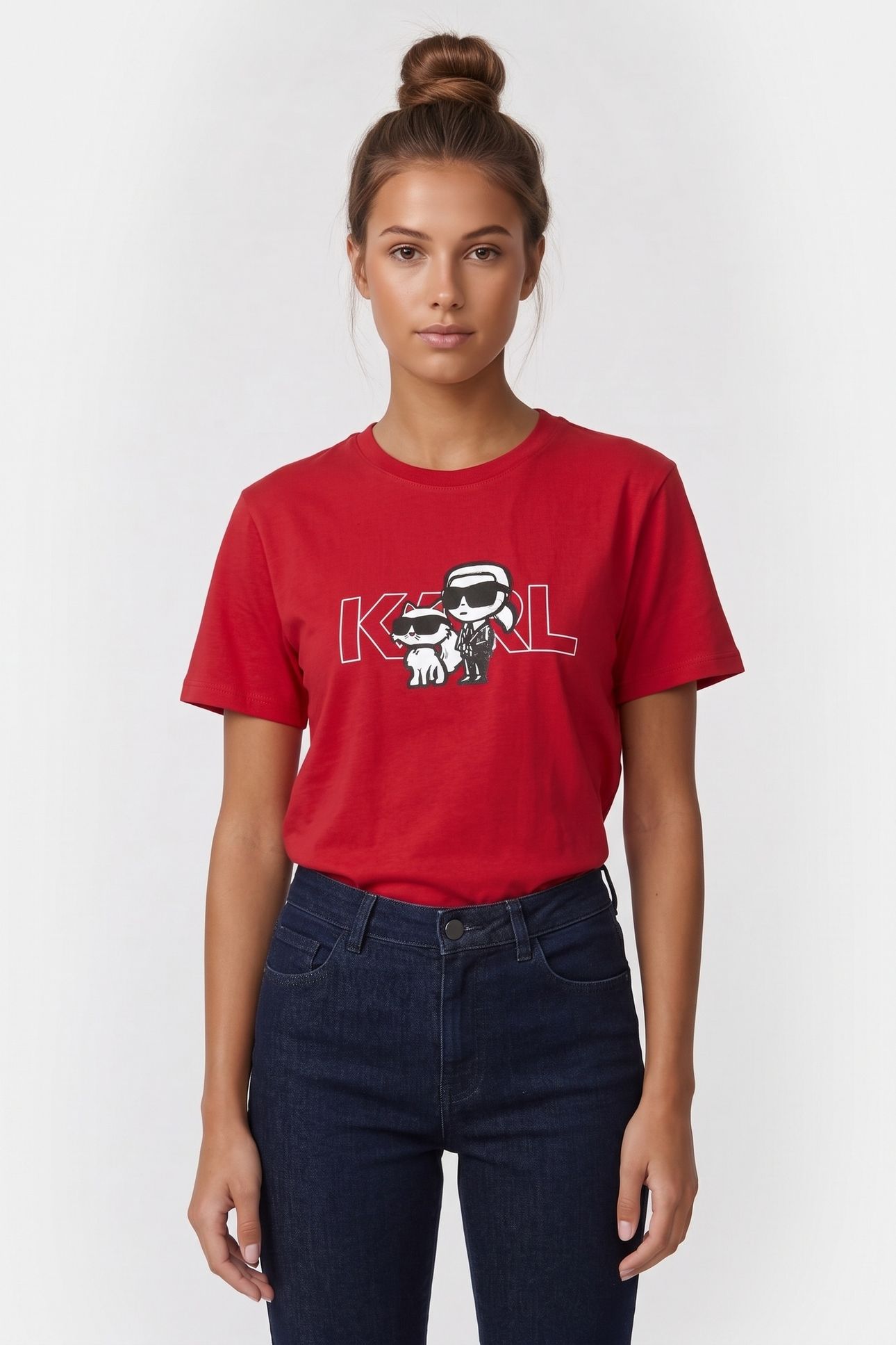 IKON SEASONAL OVERSIZED TSHIRT SCARLET SAGE 1