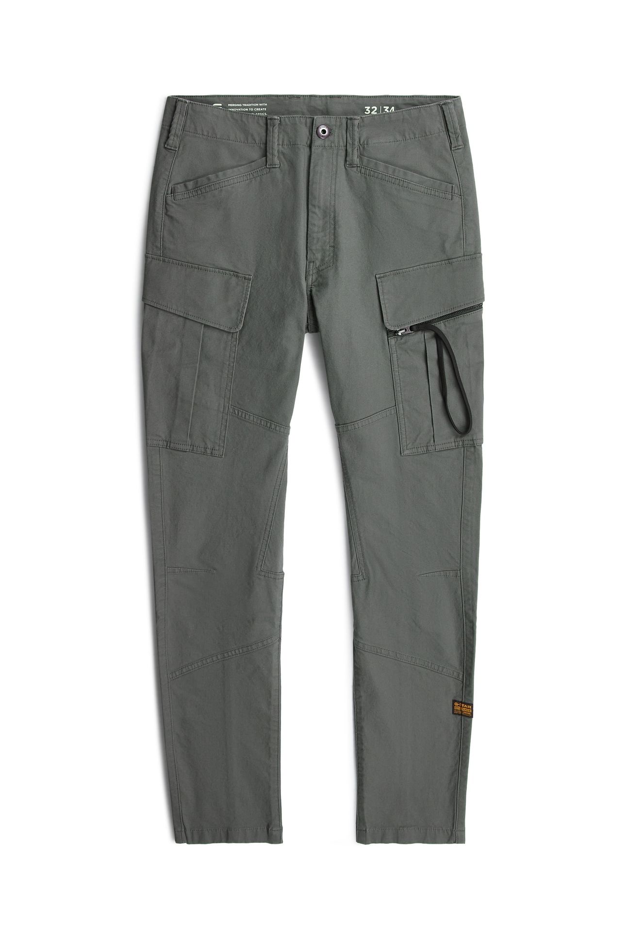 ZIP POCKET 3D SKINNY CARGO 2.0 GREY 5