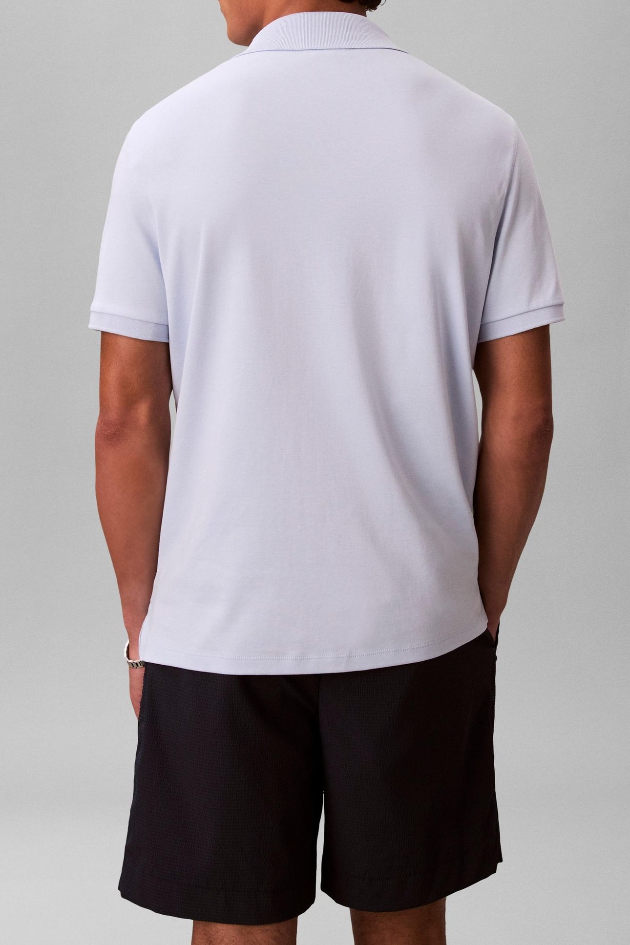SS SLIM SUPIMA ZIP POLO HEAVENLY IRIS 3