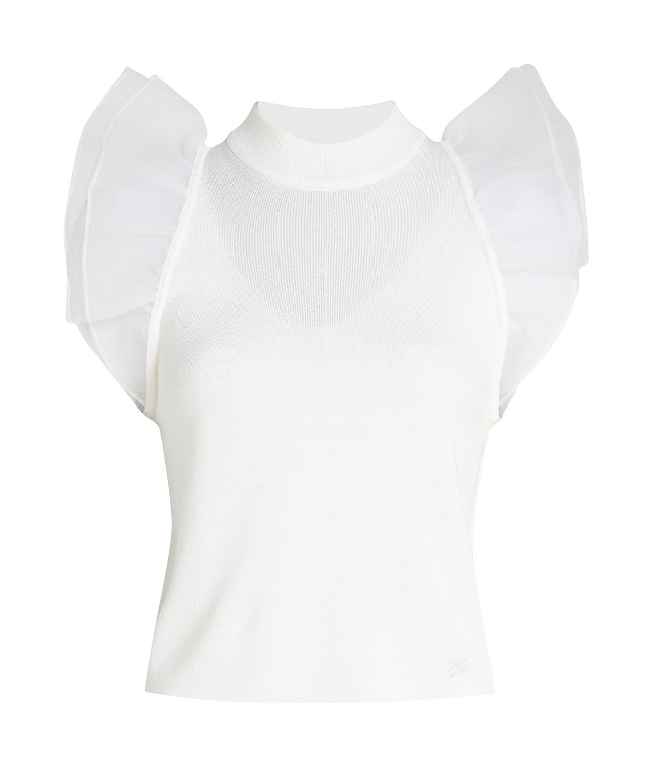 PUFF SLEEVE TOP WHITE 3