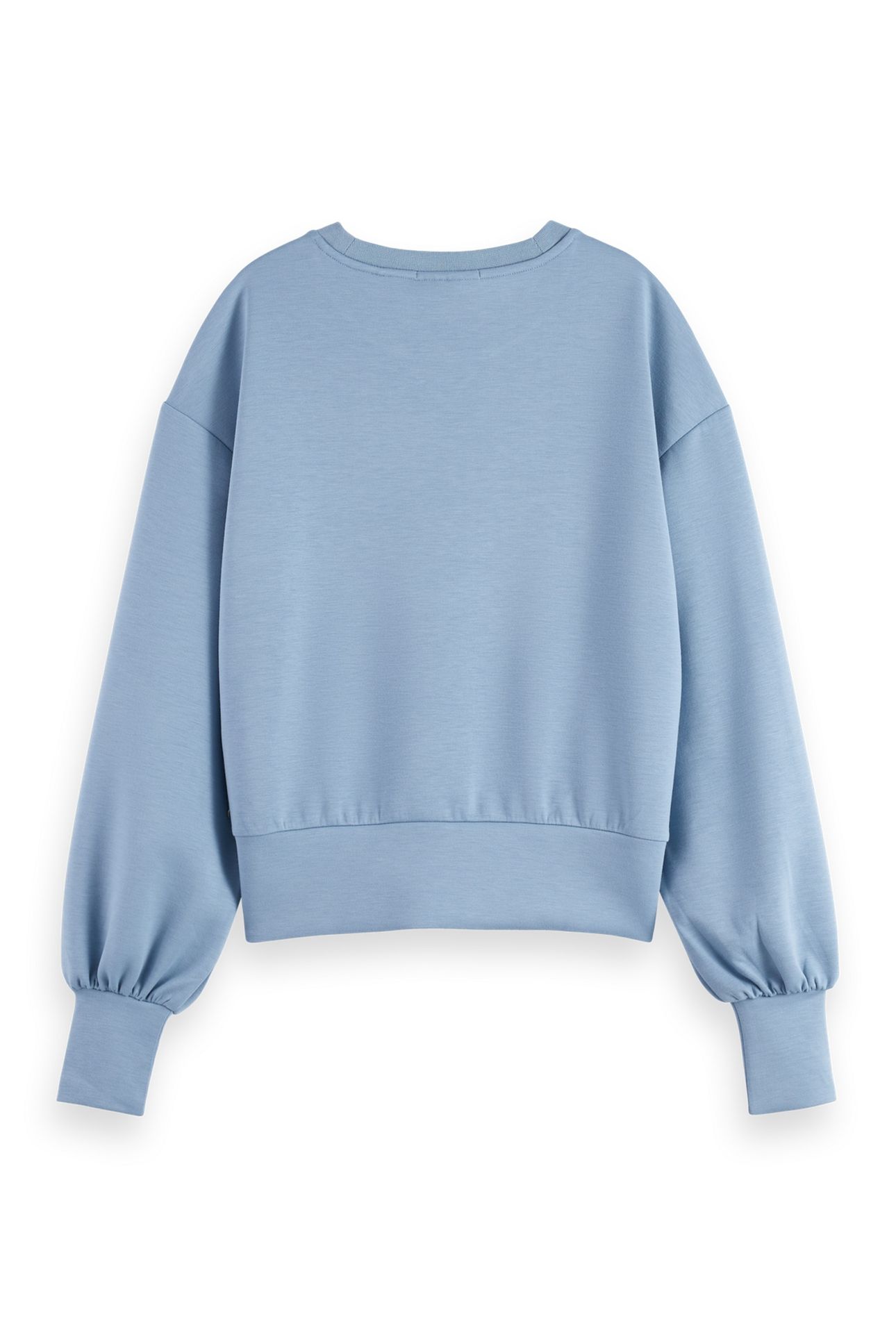 MODAL SWEATSHIRT FADED DENIM 5