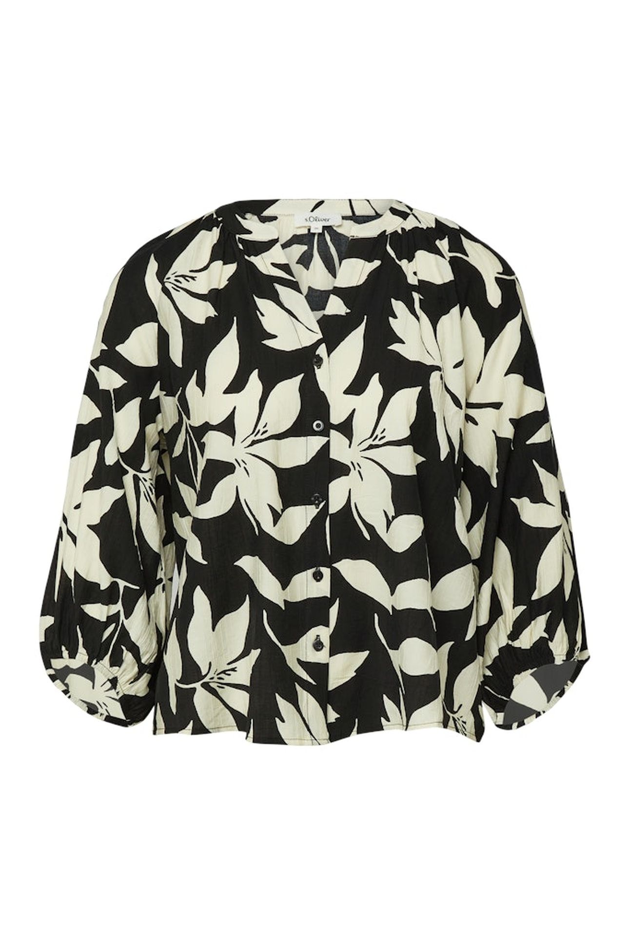 S.OLIVER BLOUSES BLACK 4